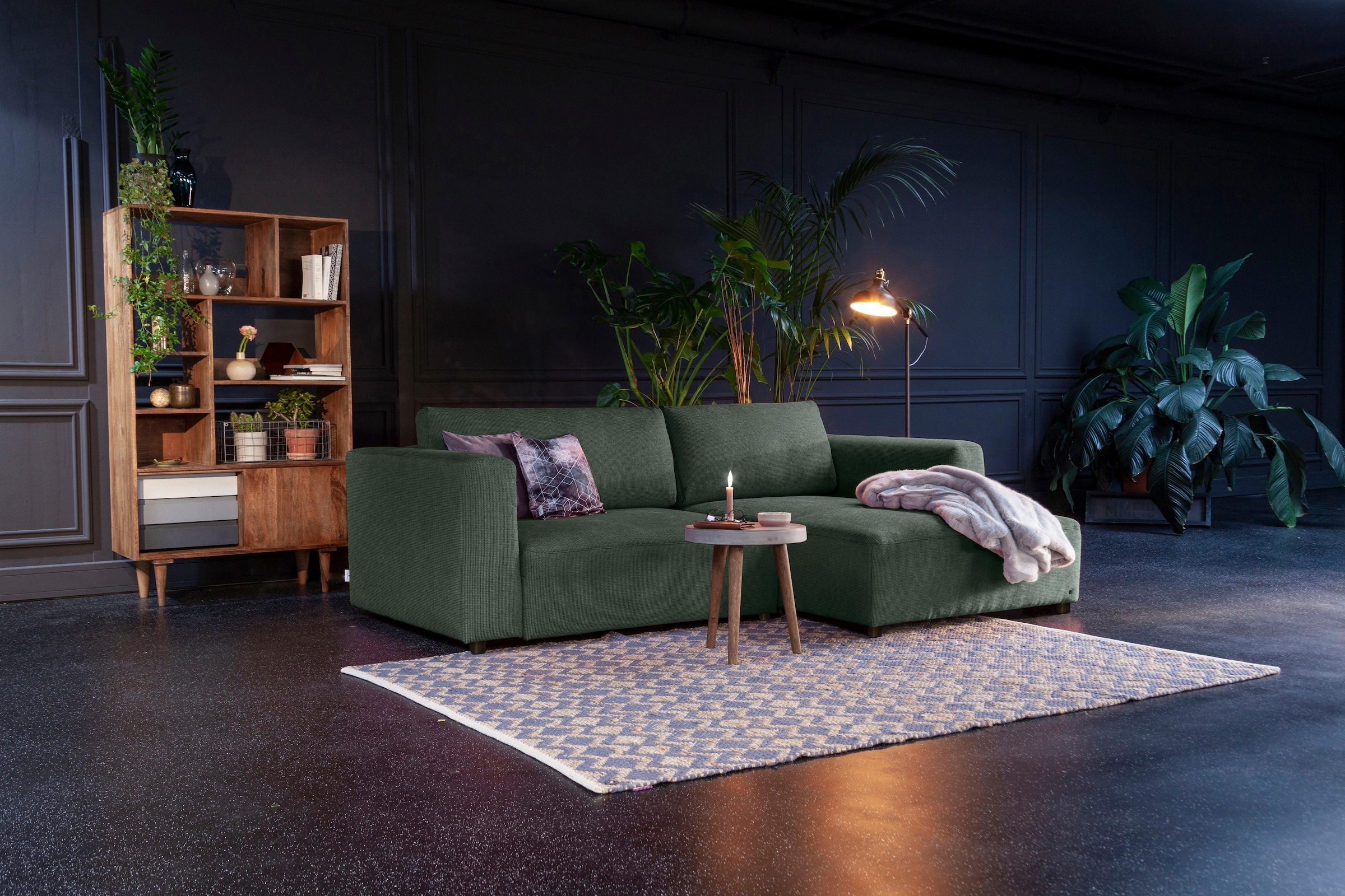 TOM TAILOR HOME Ecksofa »HEAVEN STYLE S«, aus der COLORS COLLECTION, wahlweise mit Bettfunktion & Bettkasten