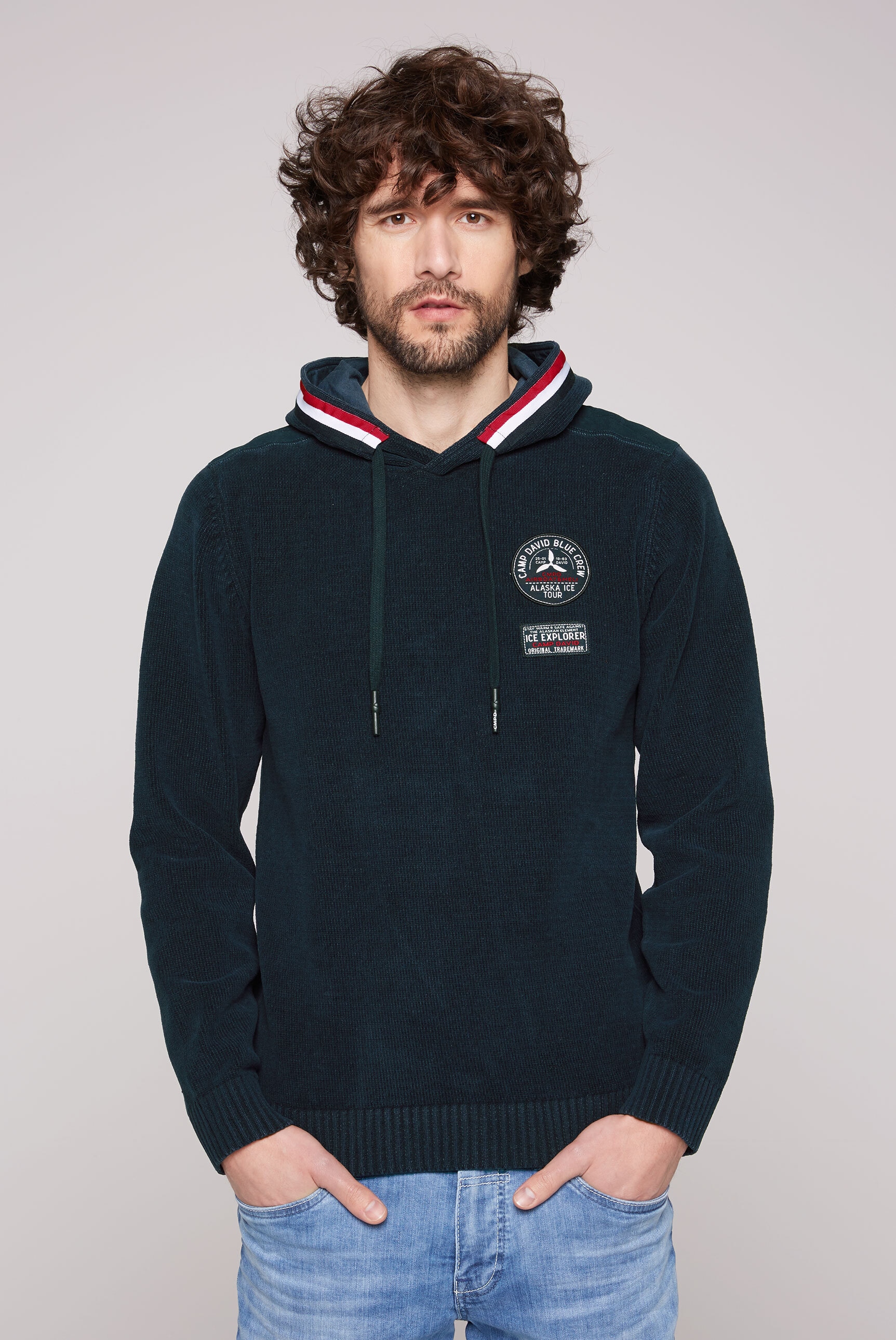 CAMP DAVID Kapuzenpullover, aus Baumwolle günstig online kaufen