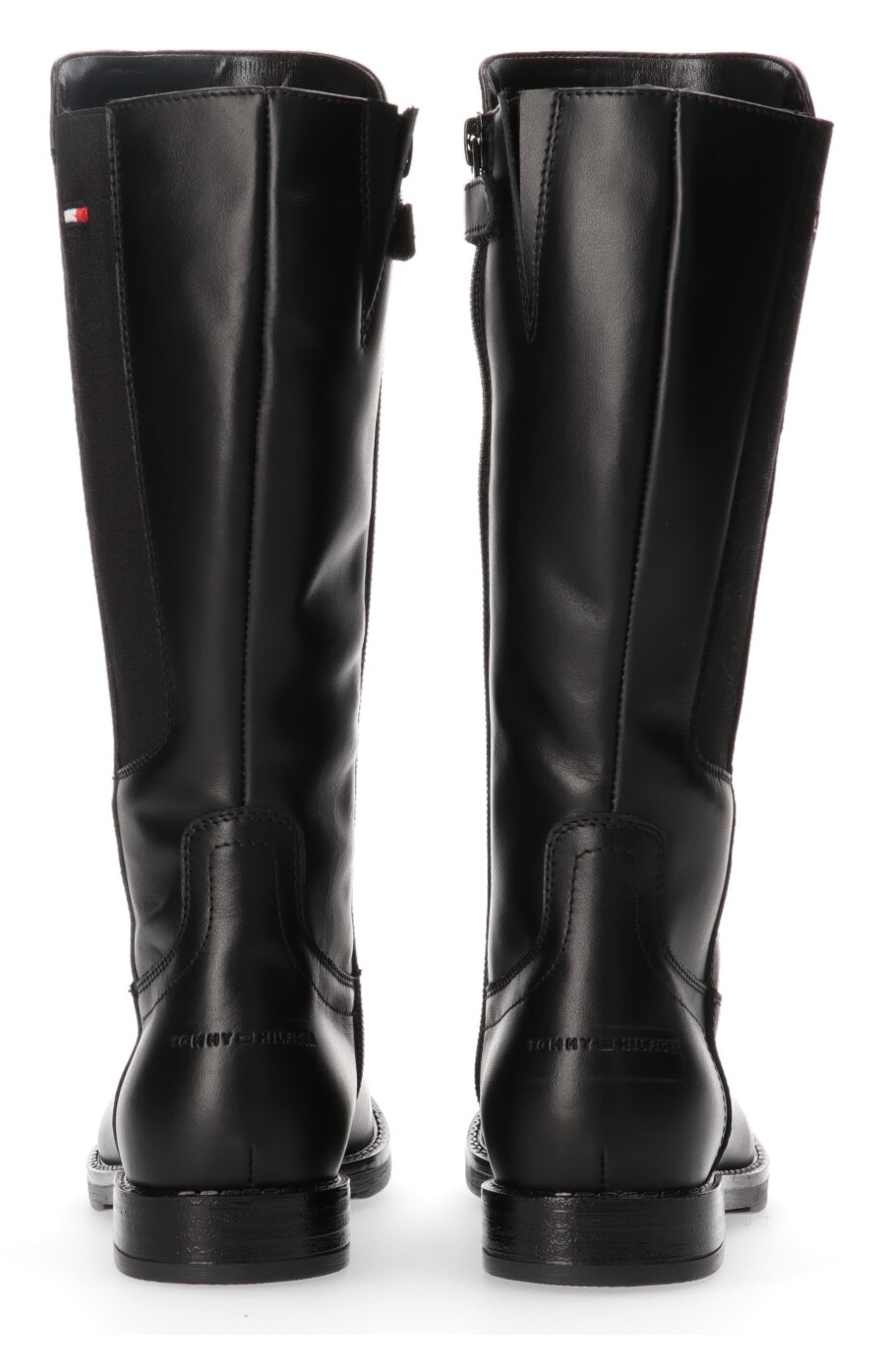 Tommy Hilfiger Stiefel, Blockabsatz, Herbstmode, Langschaftstiefel 