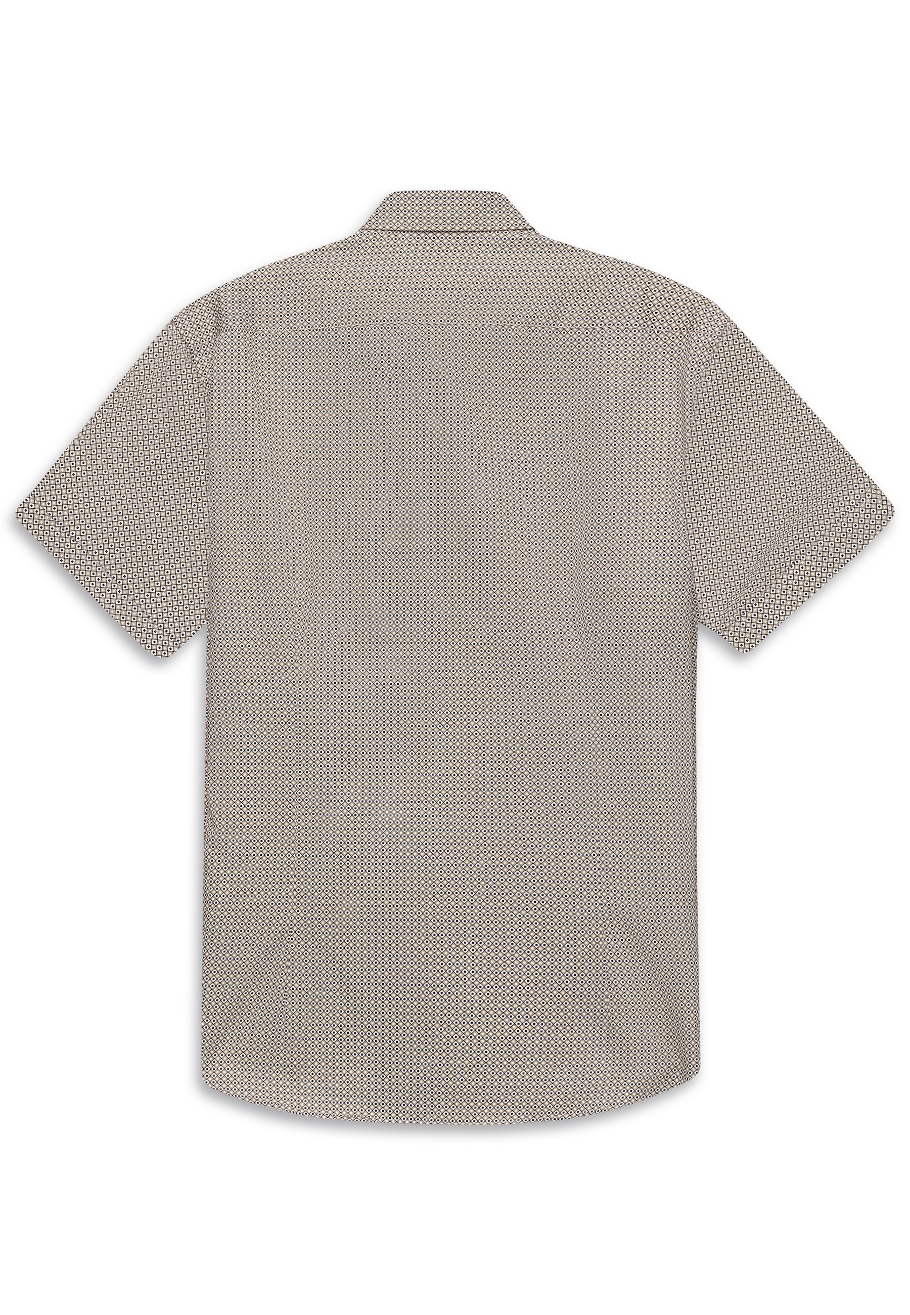 bugatti Kurzarmhemd Modern Fit gestreift aus Baumwolle günstig online kaufen