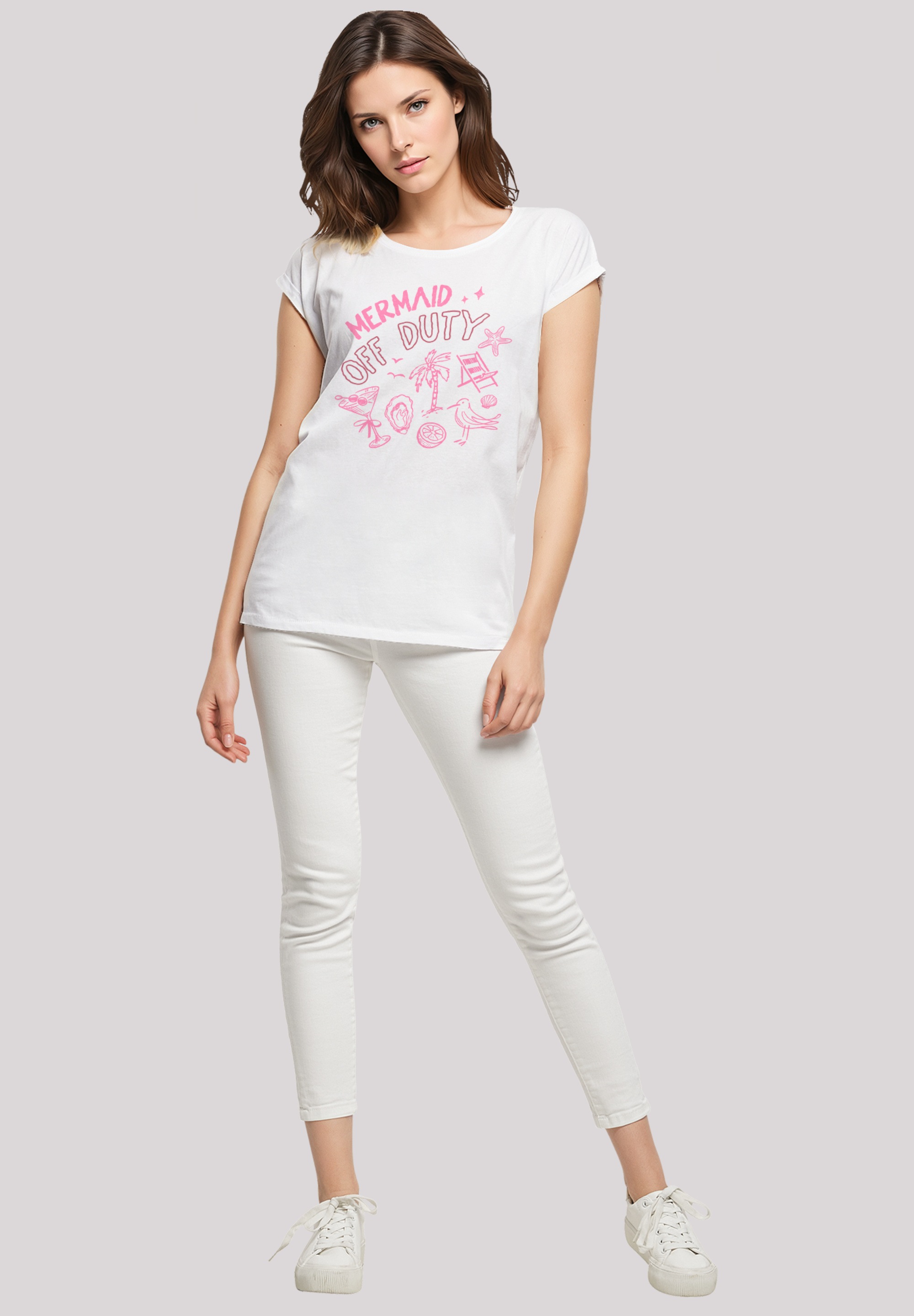 F4NT4STIC T-Shirt »Mermaid Of Duty«, Premium Qualität