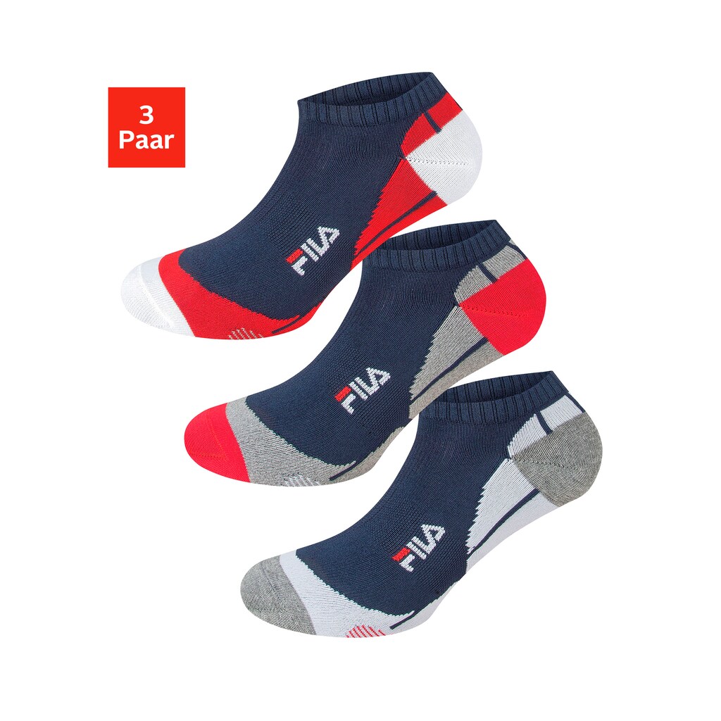 Fila Sneakersocken, (3 Paar)