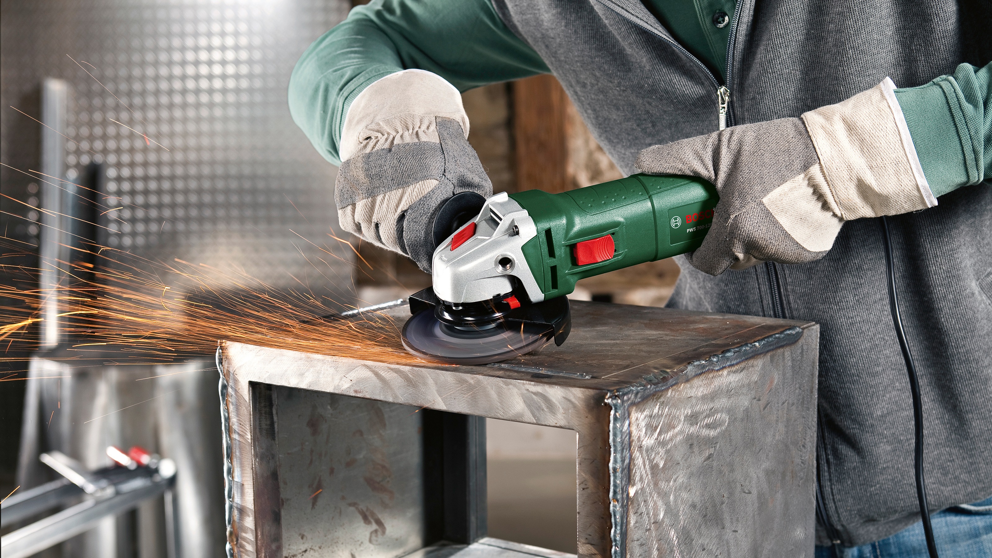 Thumbnail - Bosch Home & Garden Winkelschleifer "PWS 850-125 + System Box"