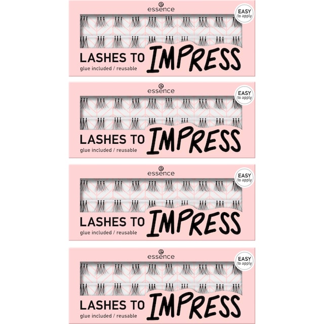 Essence Einzelwimpern »essence LASHES TO IMPRESS 07«, (Packung, 4 tlg.)  kaufen | BAUR