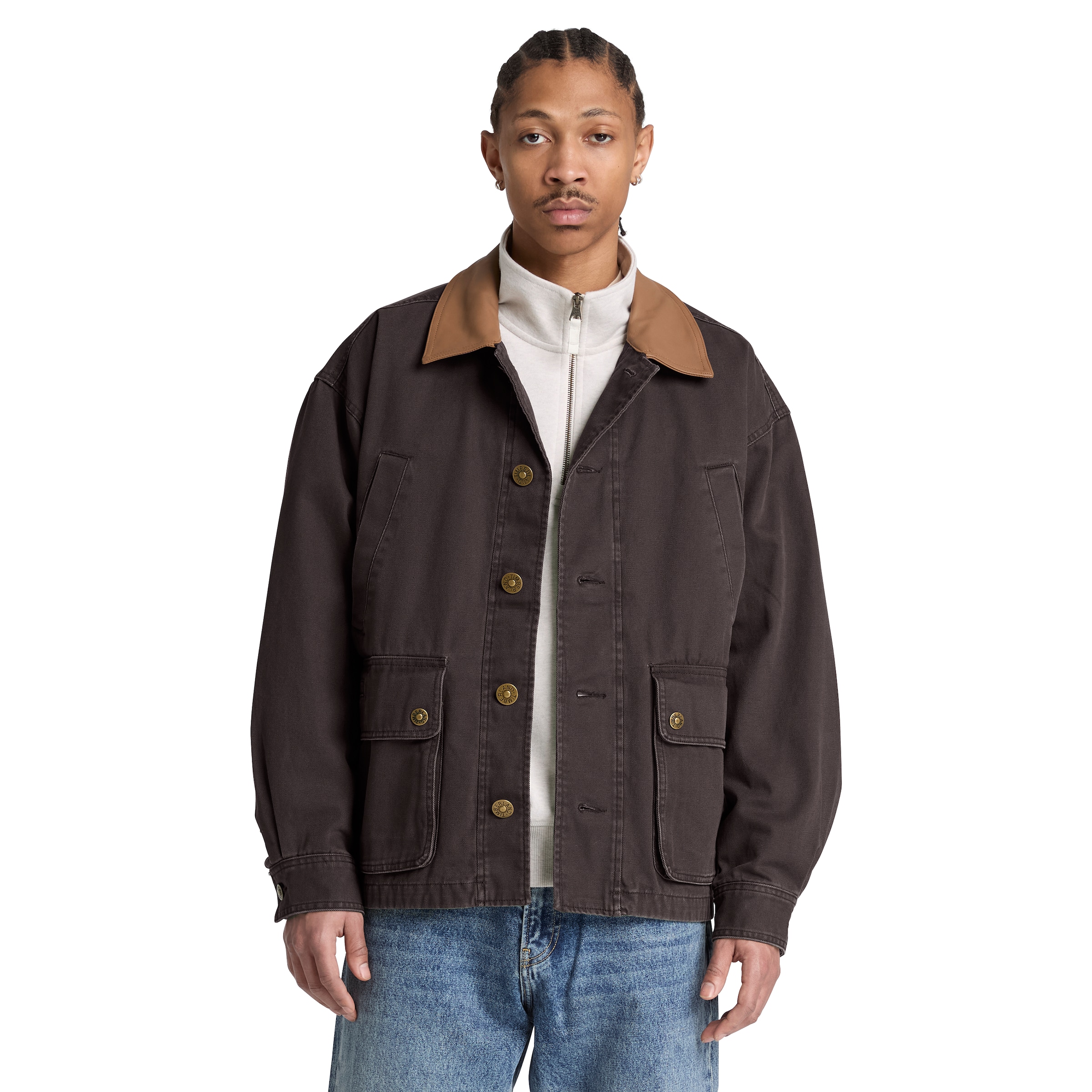 Timberland Fieldjacket "WENHAM - Field Coat Jacket" Field-Coat-Schnitt, aus Baumwolle, auch in großen Größen