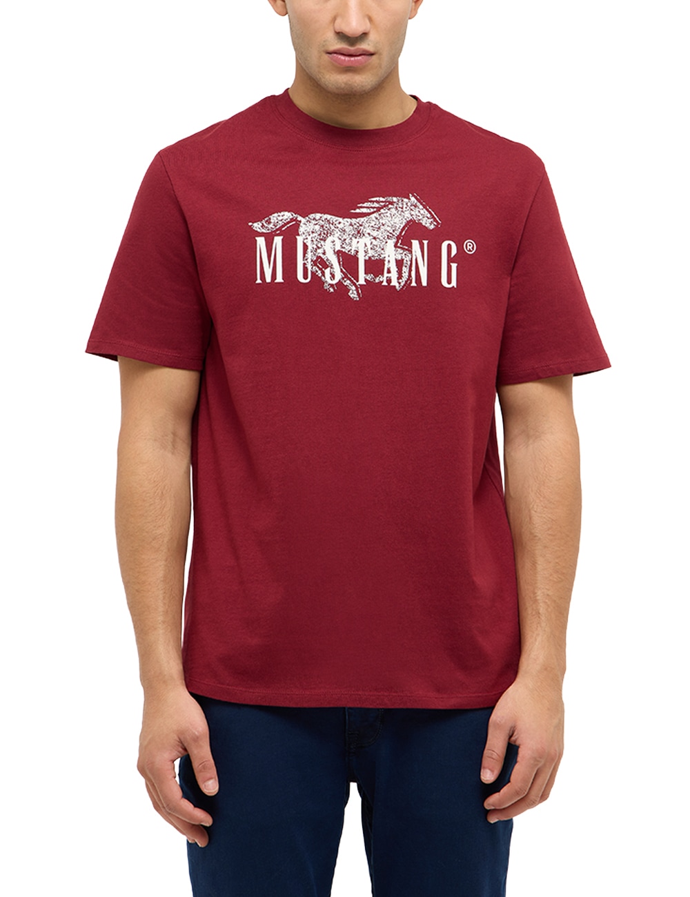 MUSTANG Kurzarmshirt "Herren Style Austin"