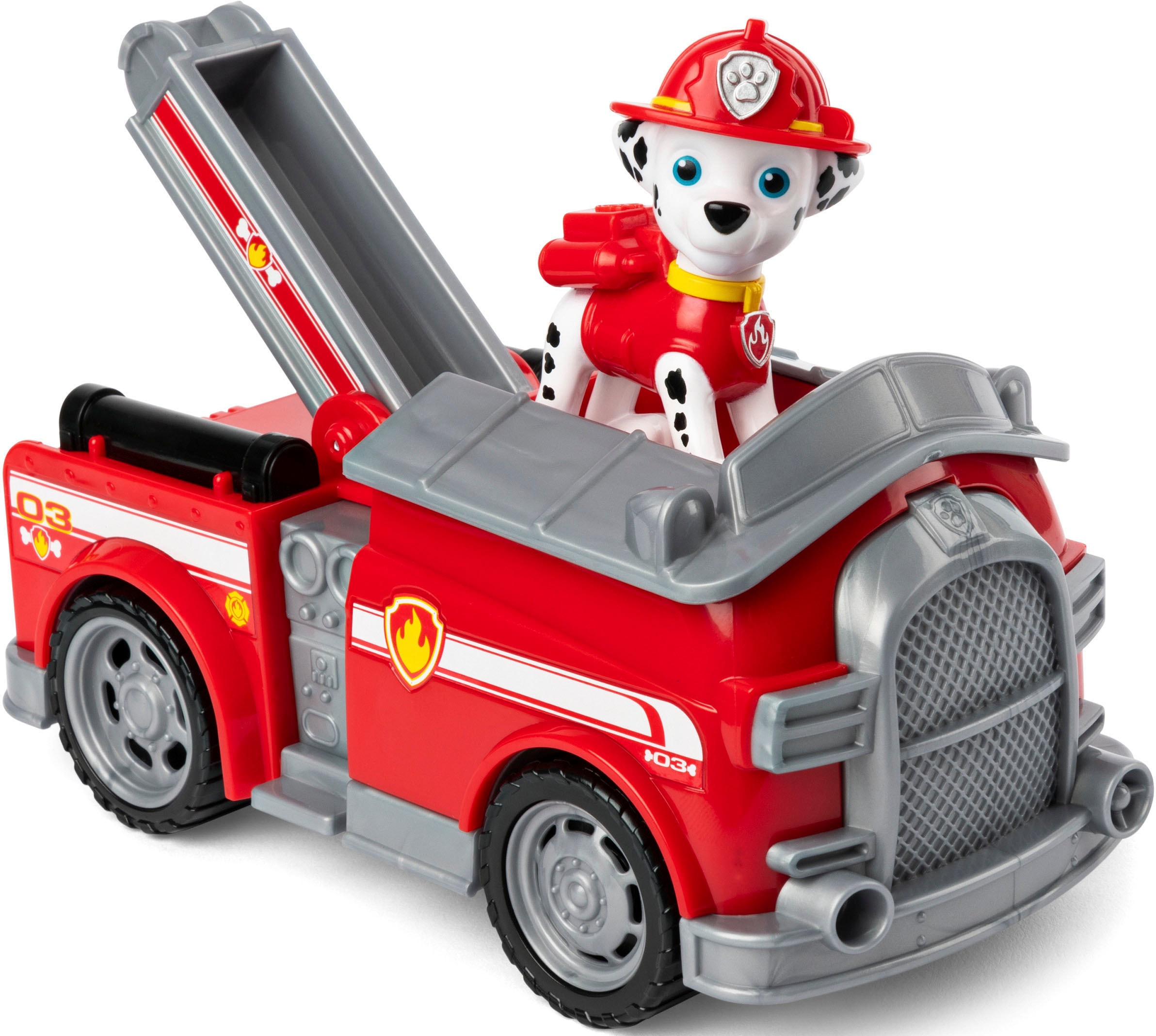 Spin Master Spielzeug-Auto »PAW Patrol, Feuerwehr-Fahrzeug mit Marshall-Figur«