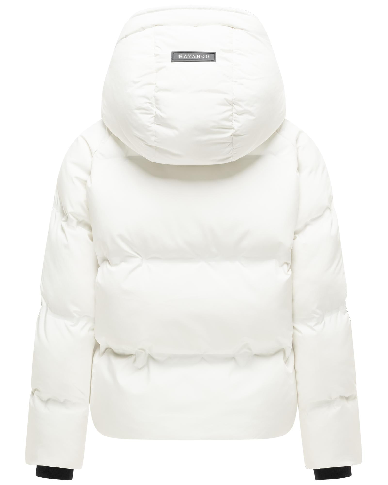 Navahoo Winterjacke »Petit-Puffy 14« mit Kapuze Damen Jacke mit verschweißter Steppung