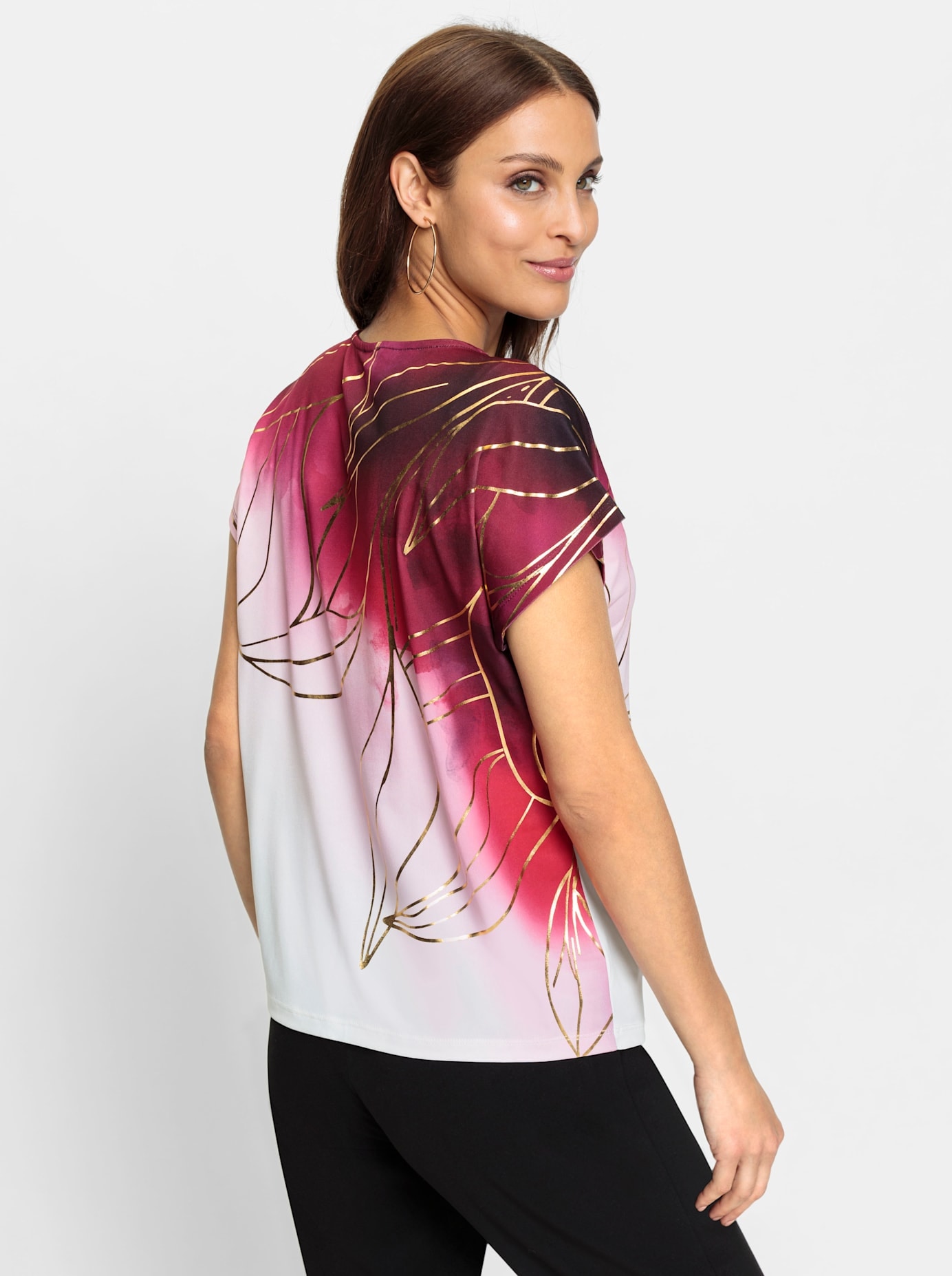 Lady Kurzarmshirt »Shirt«, (1 tlg.)