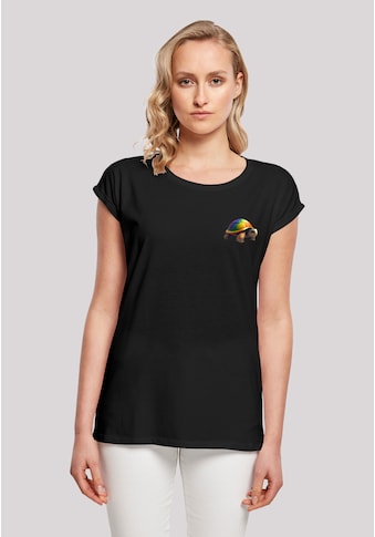 F4NT4STIC Marškinėliai »Rainbow vėžlys SHORT SLE...