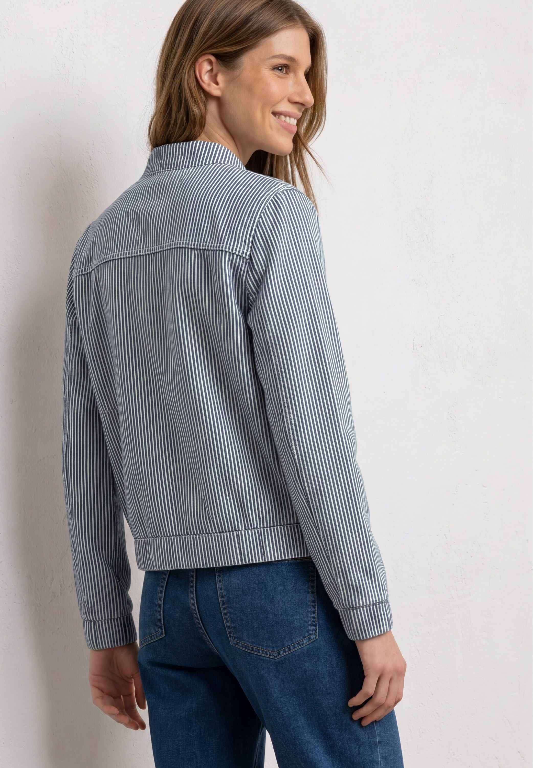 STREET ONE Jeansjacke ohne Kapuze