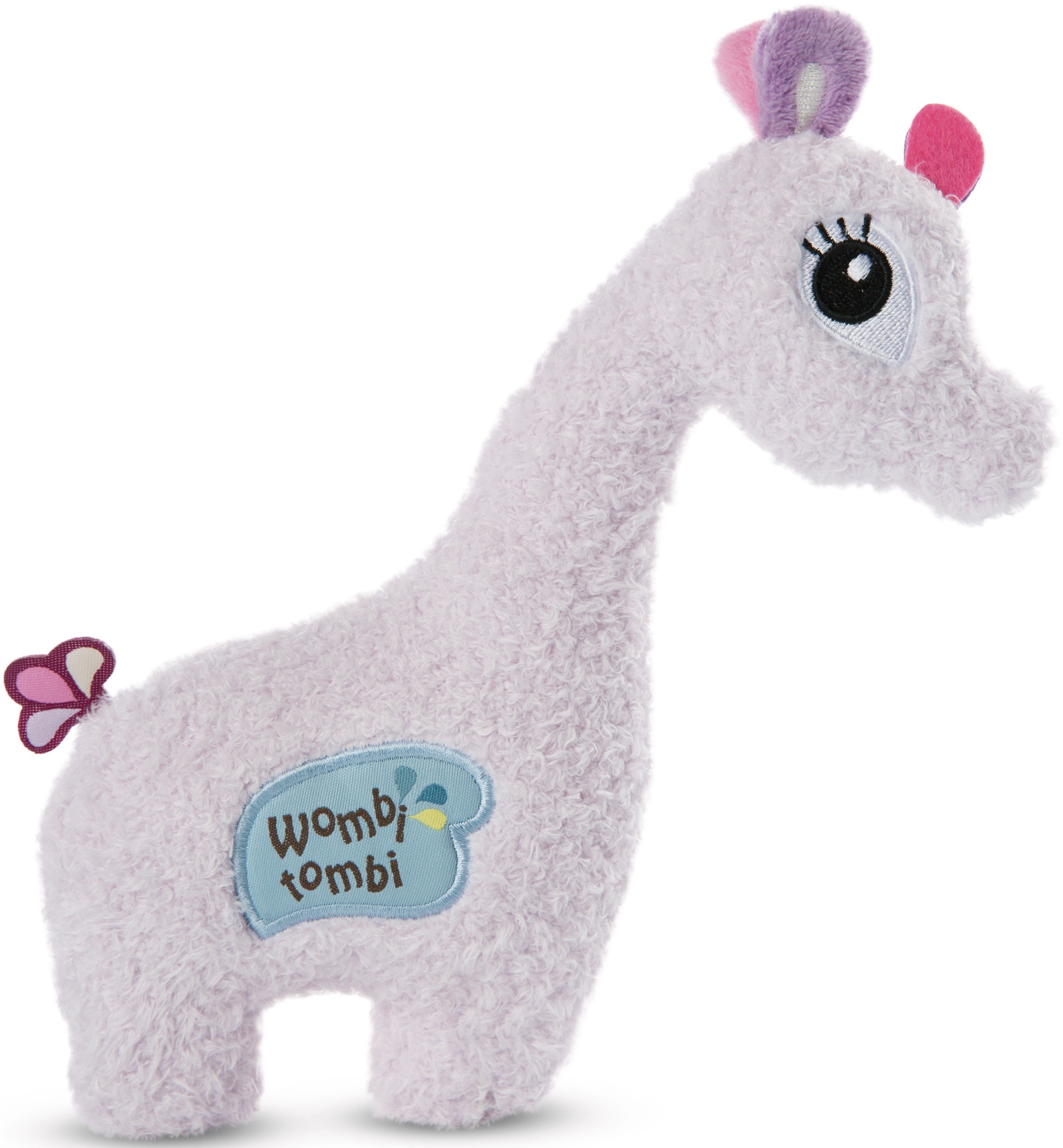 Nici Greifspielzeug »Activity-Schmusetier, My first NICI, 2D Giraffe Sasuma, 20 cm«, mit Rassel
