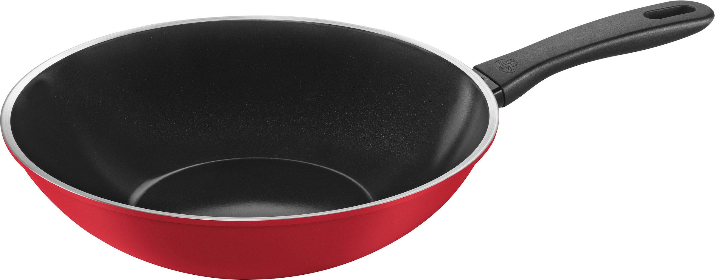 BALLARINI Wok "Caprera", Aluminium, (1 tlg.), Keramikbeschichtung, Thermopoint, bunt, Made in Italy