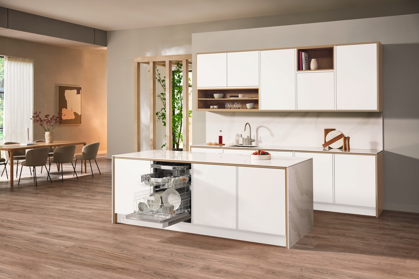 Miele teilintegrierbarer Geschirrspüler »G 5410 SCi Active Plus«, G 5410 SCi Active Plus, 14 Maßgedecke