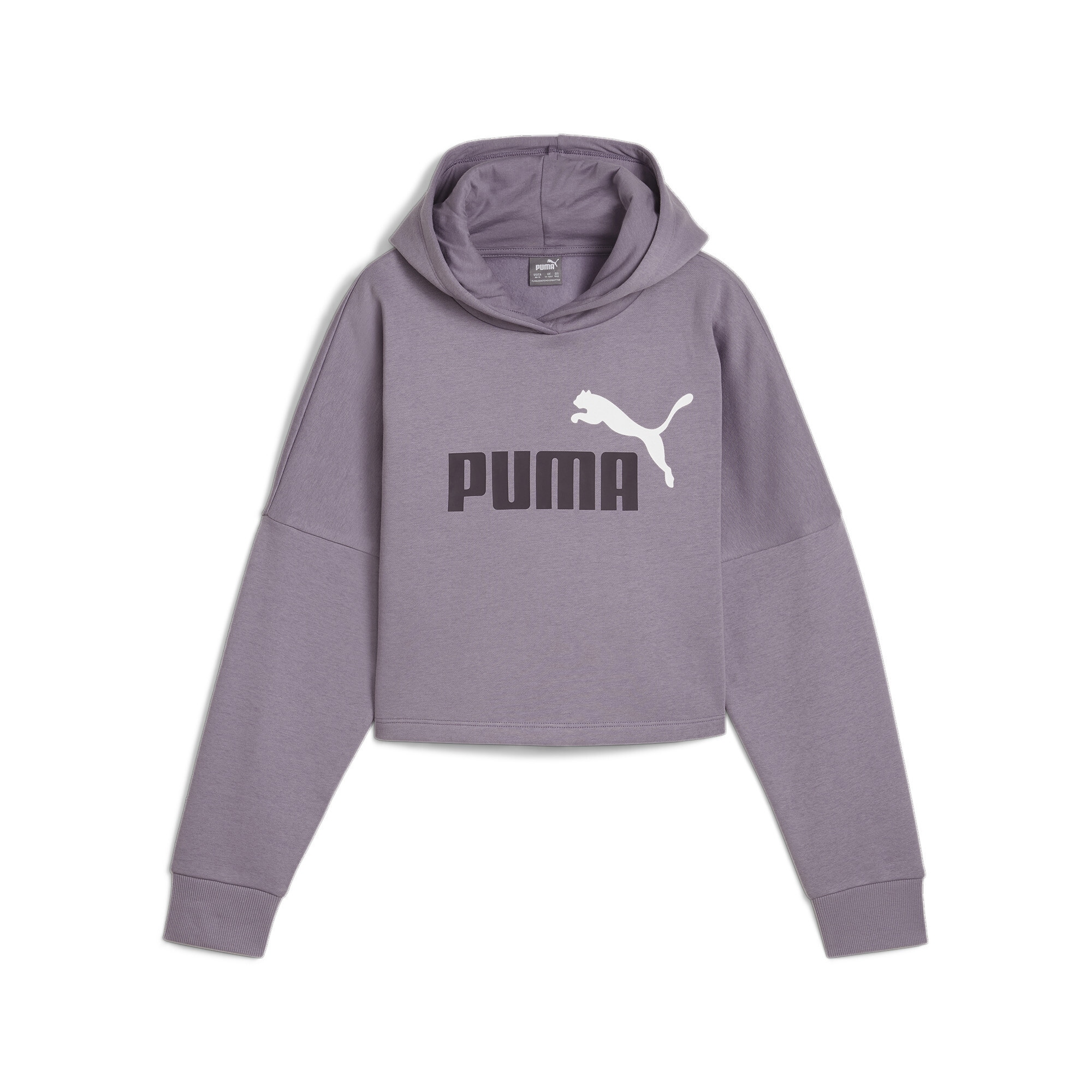 PUMA Hoodie "Essentials Logo Cropped Hoodie Mädchen"