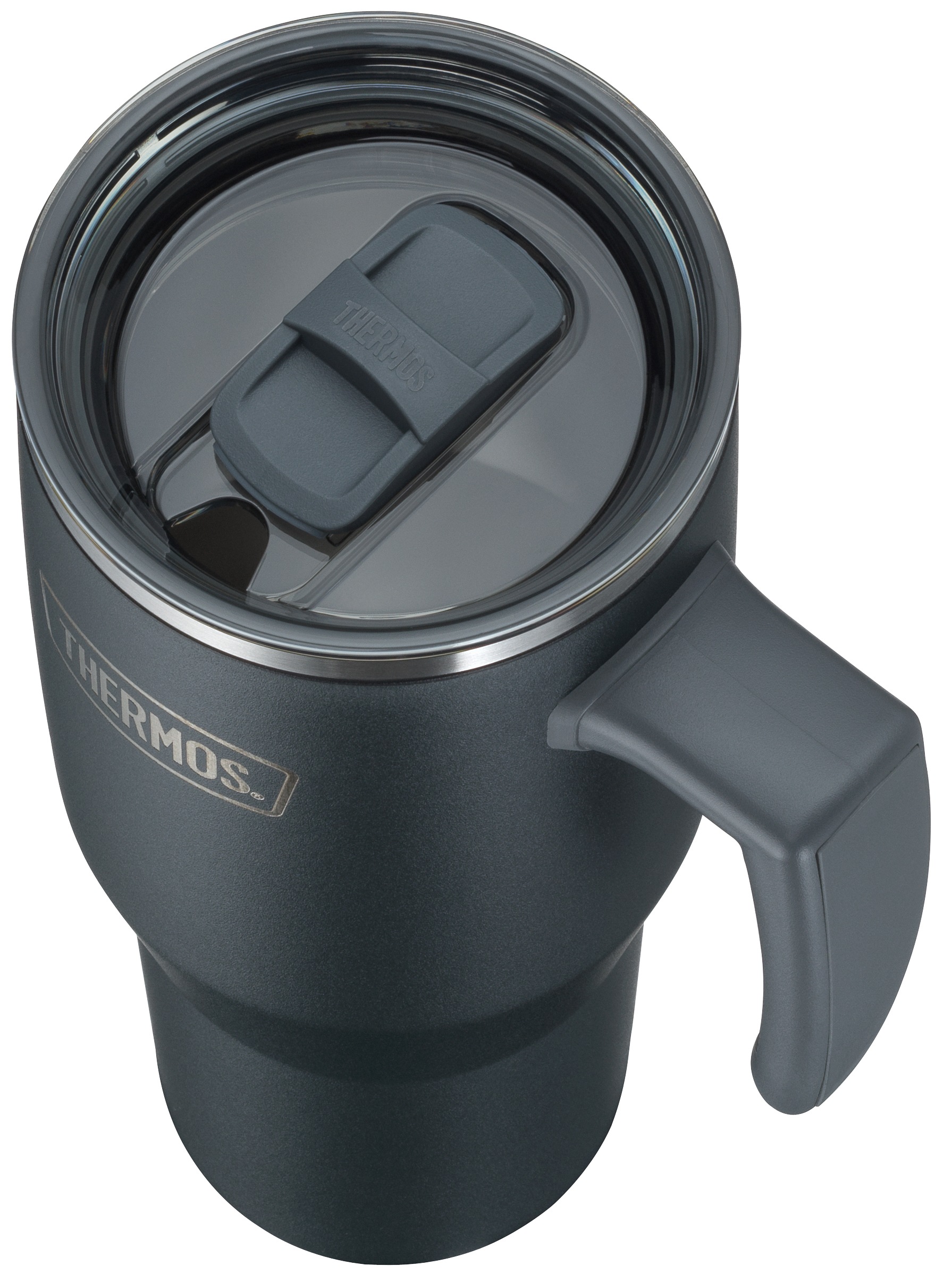 THERMOS Thermobecher »REFRESHING SERIES ISOLIERTRINKBECHER mit Strohhalm«, (1 tlg.), 1,10l, 6h heiß & 6h kalt, mit Griff