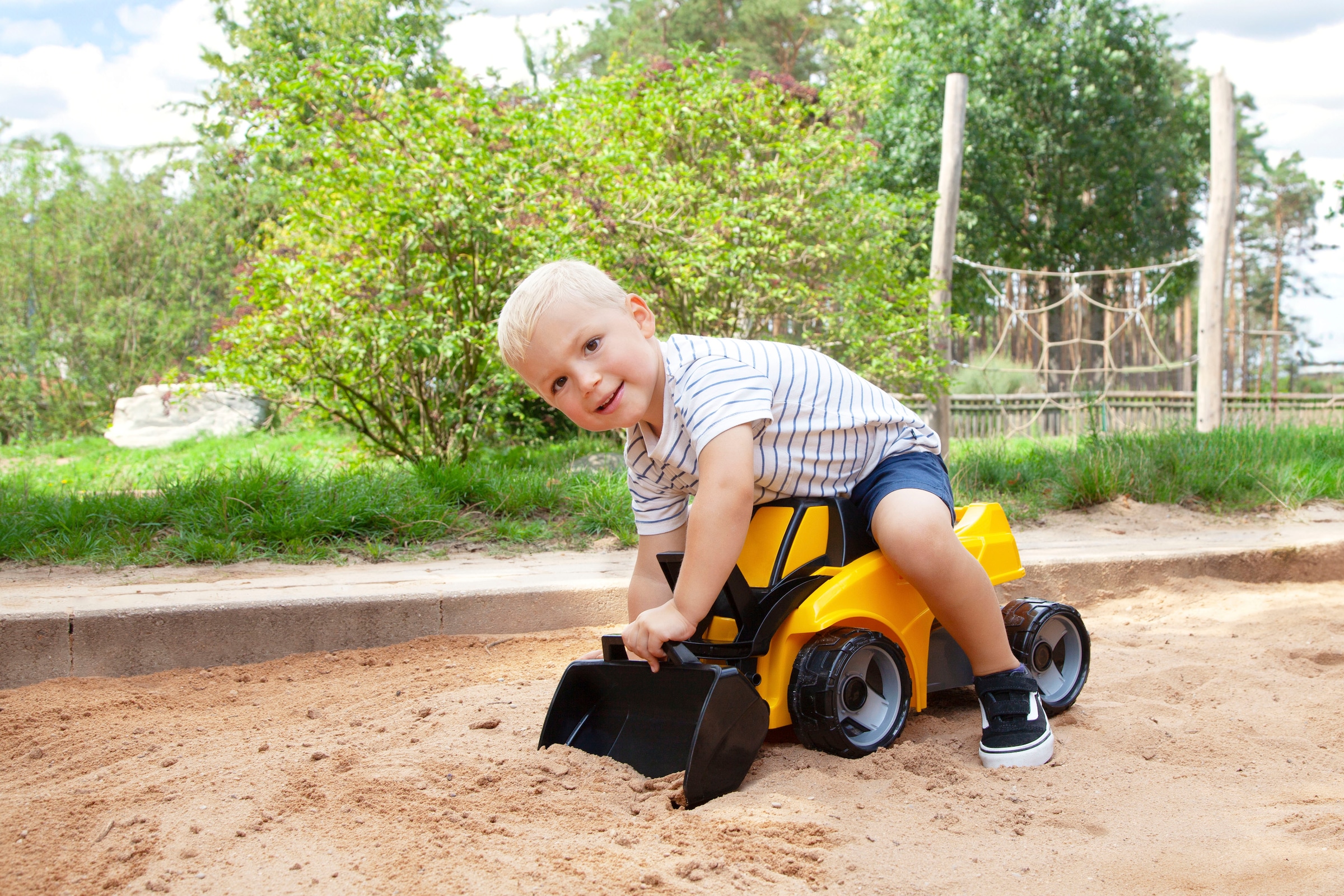 Lena® Spielzeug-Radlader »Aufsitz-Schaufellader Giga Trucks Pro X« Made in Europe