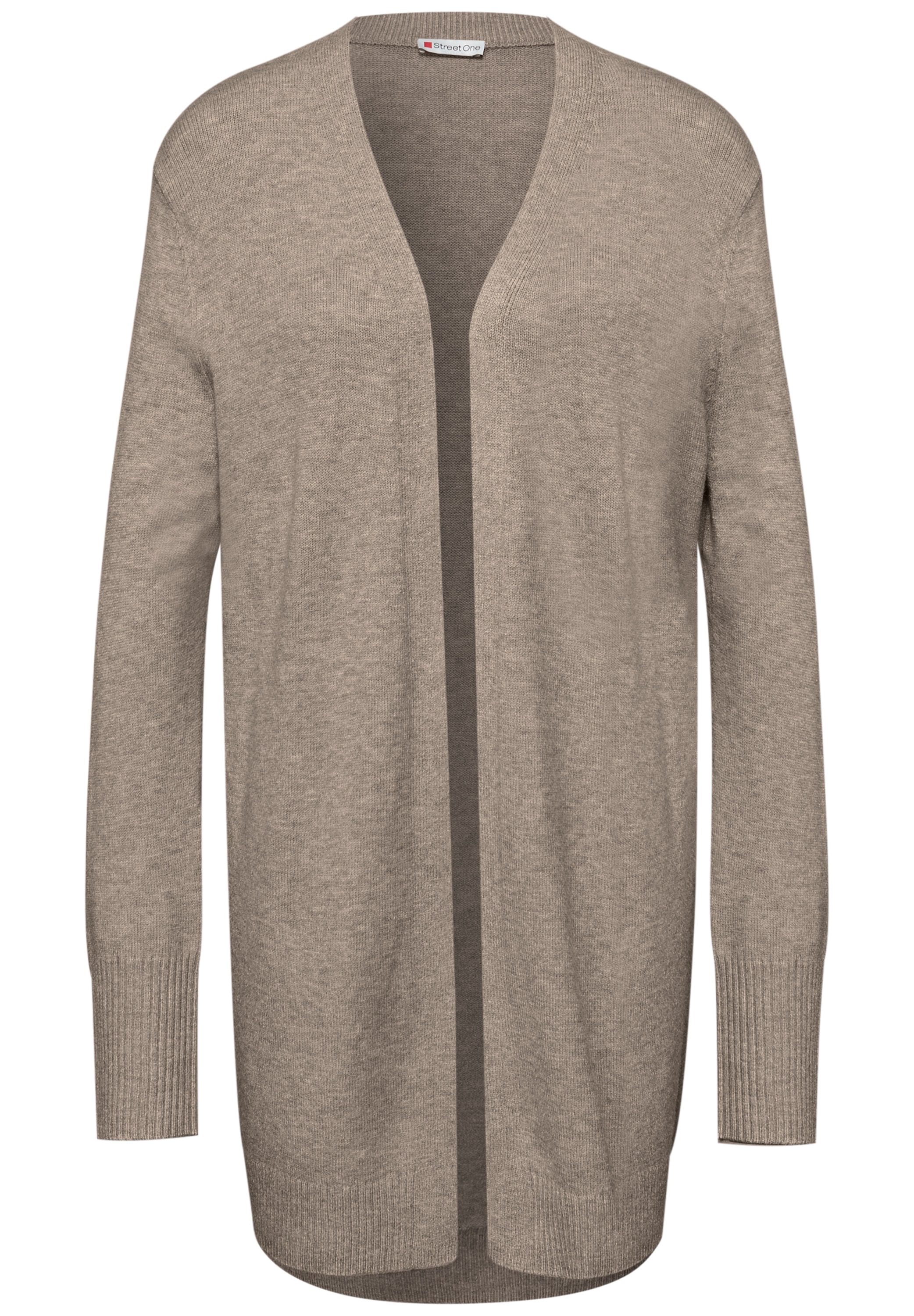 STREET ONE Strickjacke, aus softem Materialmix