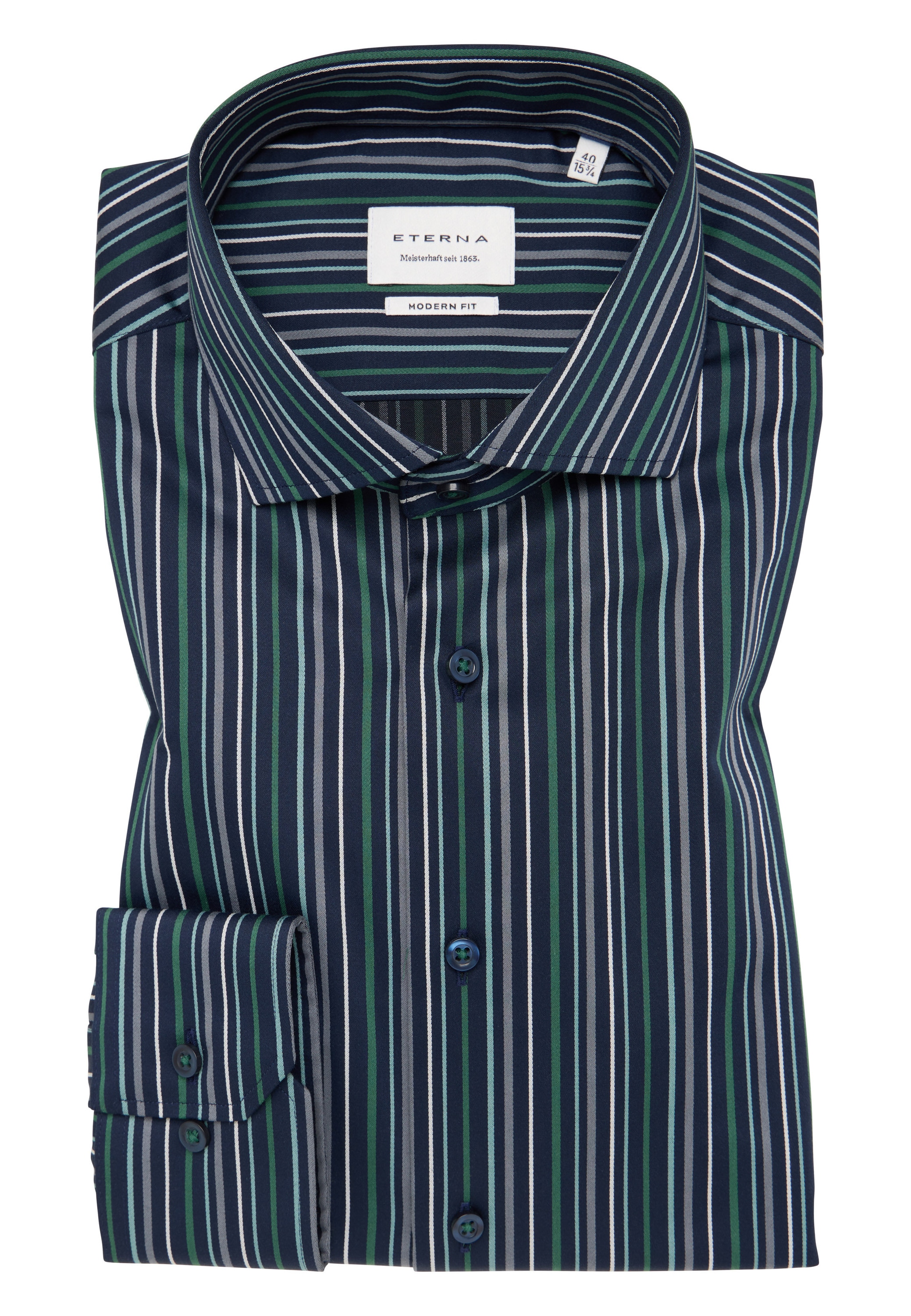 Eterna Langarmhemd »MODERN FIT«, NON IRON (bügelfrei)