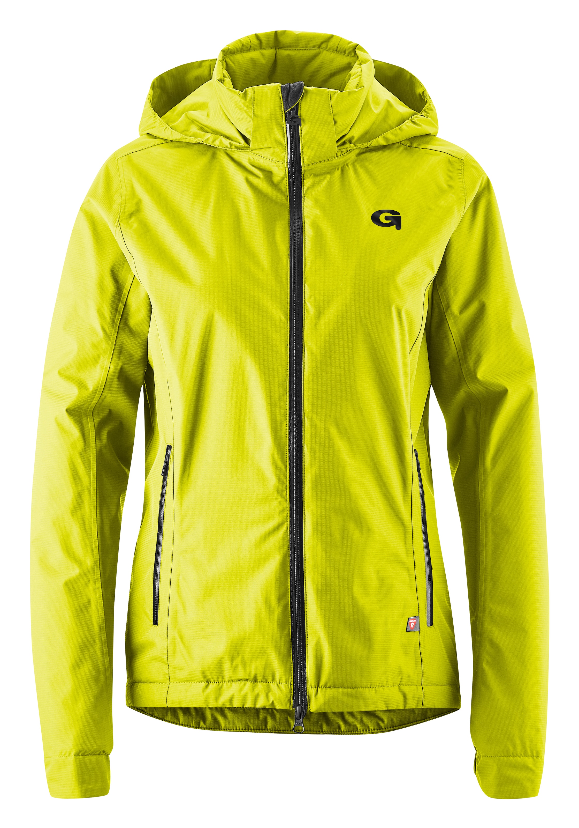 Gonso Fahrradjacke "Save Jacket Therm W", Damen Regenjacke wind- und wasserdicht, Radjacke mit Kapuze