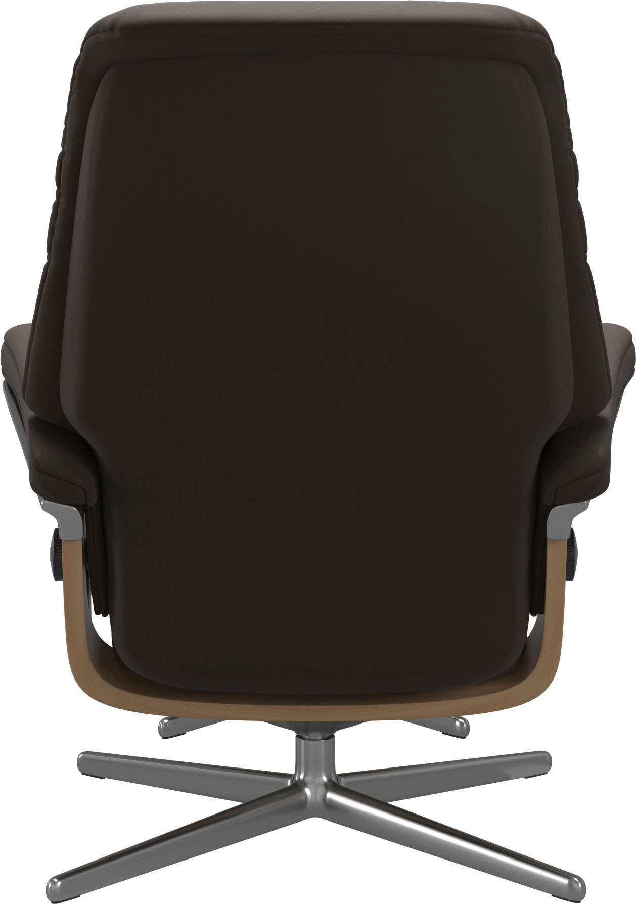 Thumbnail - Stressless "Sunrise" Set, Relaxsessel mit Hocker, mit Hocker, mit Cross Base, Größe S, M & L, Holzakzent Eiche