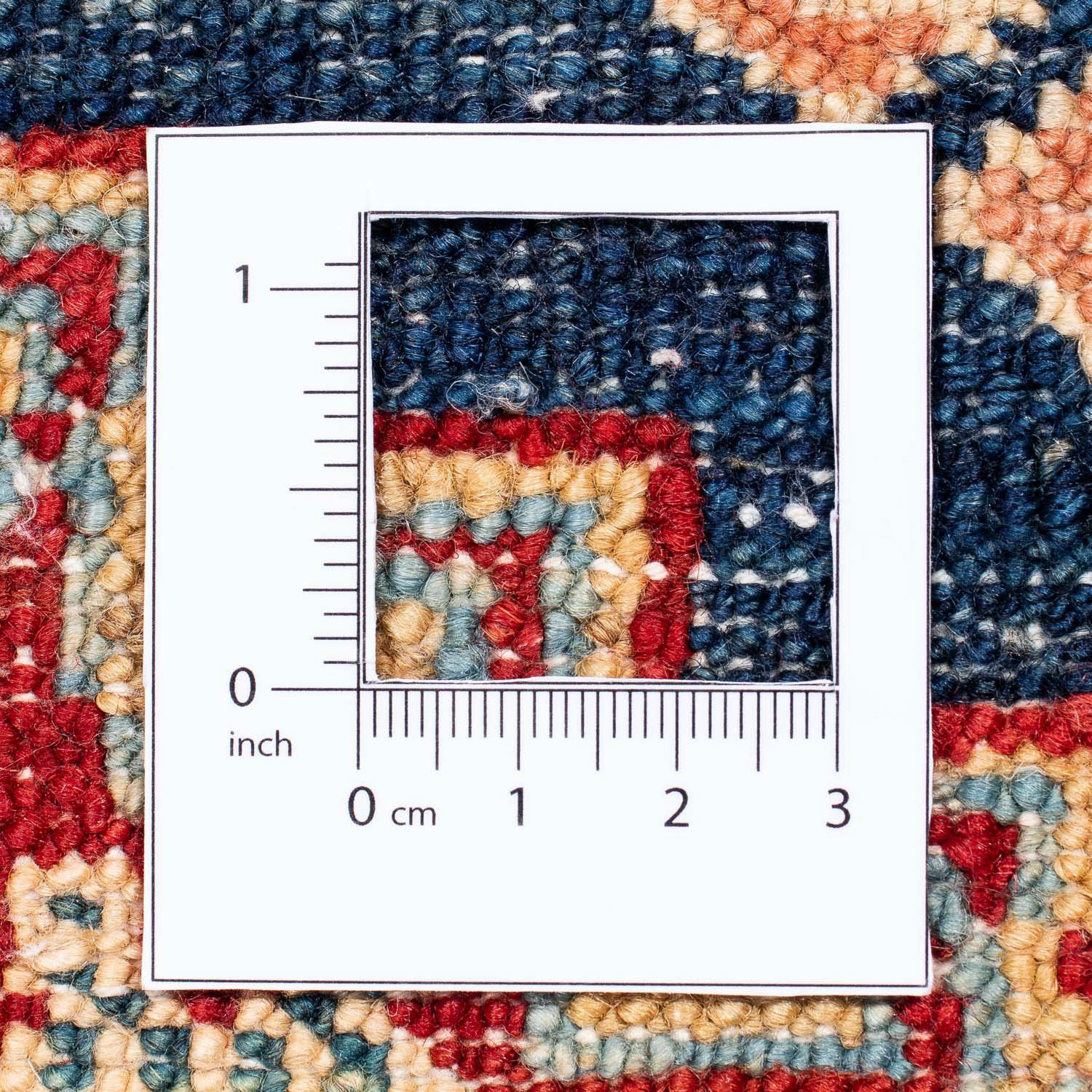 morgenland Orientteppich »Ziegler - Kazak - 300 x 76 cm - dunkelrot«, rechteckig, Wohnzimmer, Handgeknüpft, Einzelstück mit Zertifikat