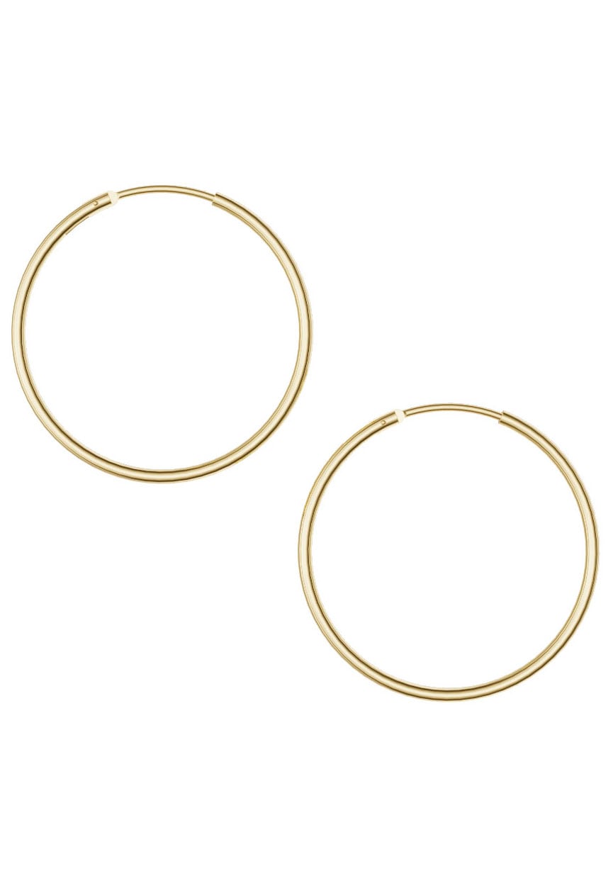 Firetti Paar Creolen »Schmuck Geschenk Silber 925 1,5 mm breit«, Made in Germany
