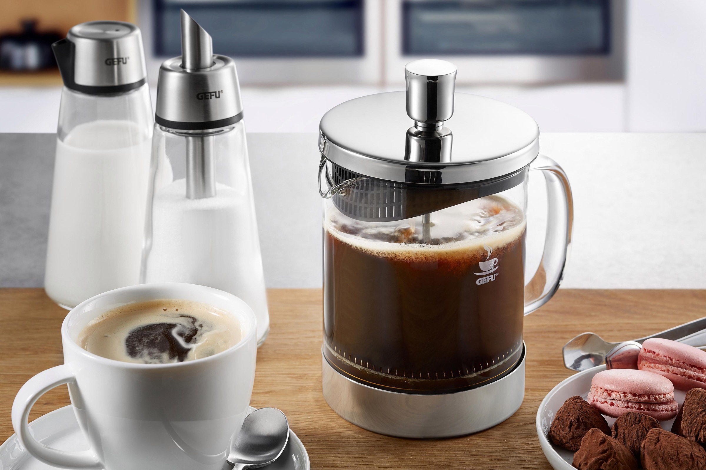 GEFU Kaffeebereiter "Diego" 0,6 l Kaffeekanne aus Borosilikatglas günstig online kaufen