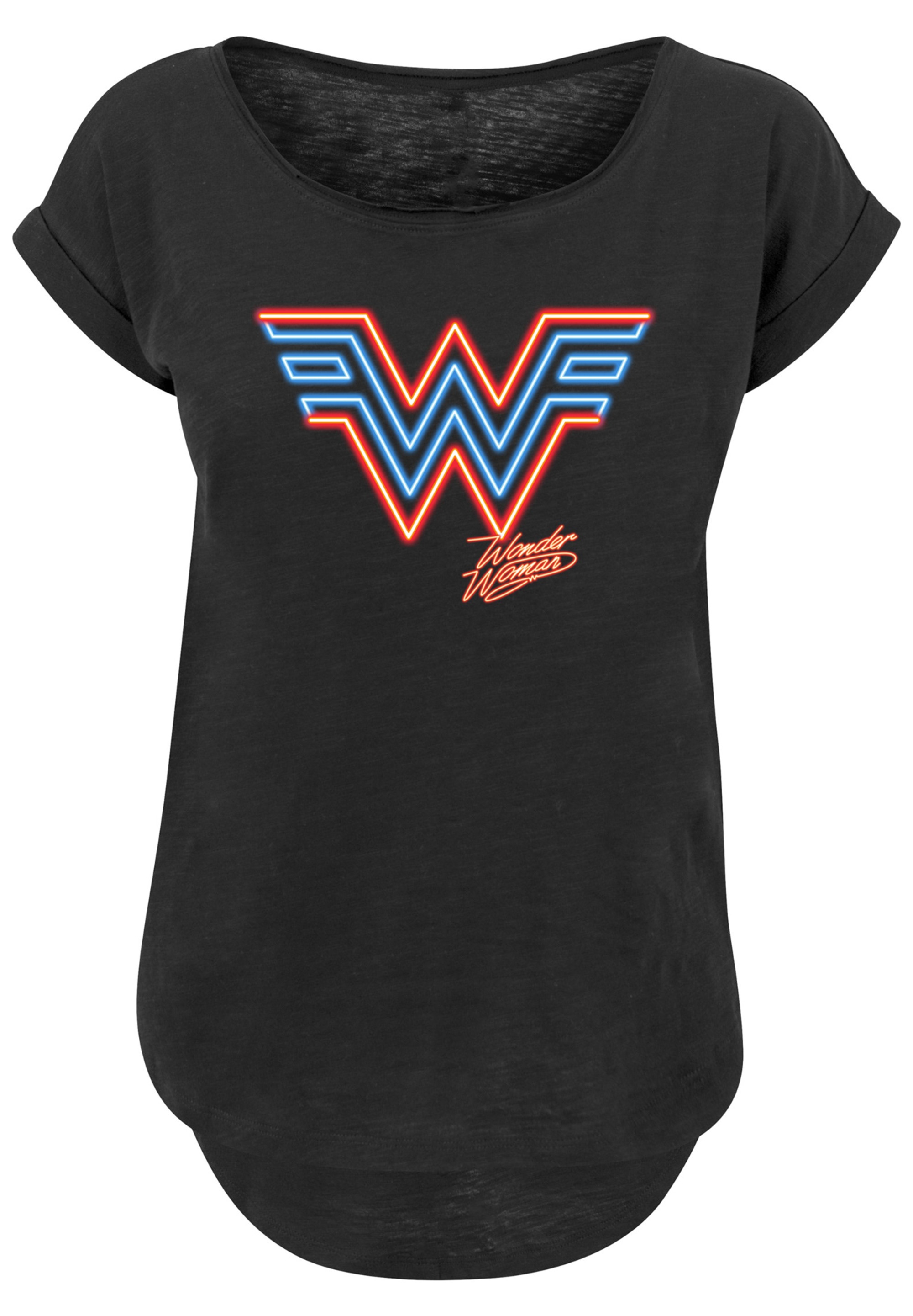 F4NT4STIC T-Shirt "DC Comics Wonder Woman 84 Neon Emblem" Print günstig online kaufen