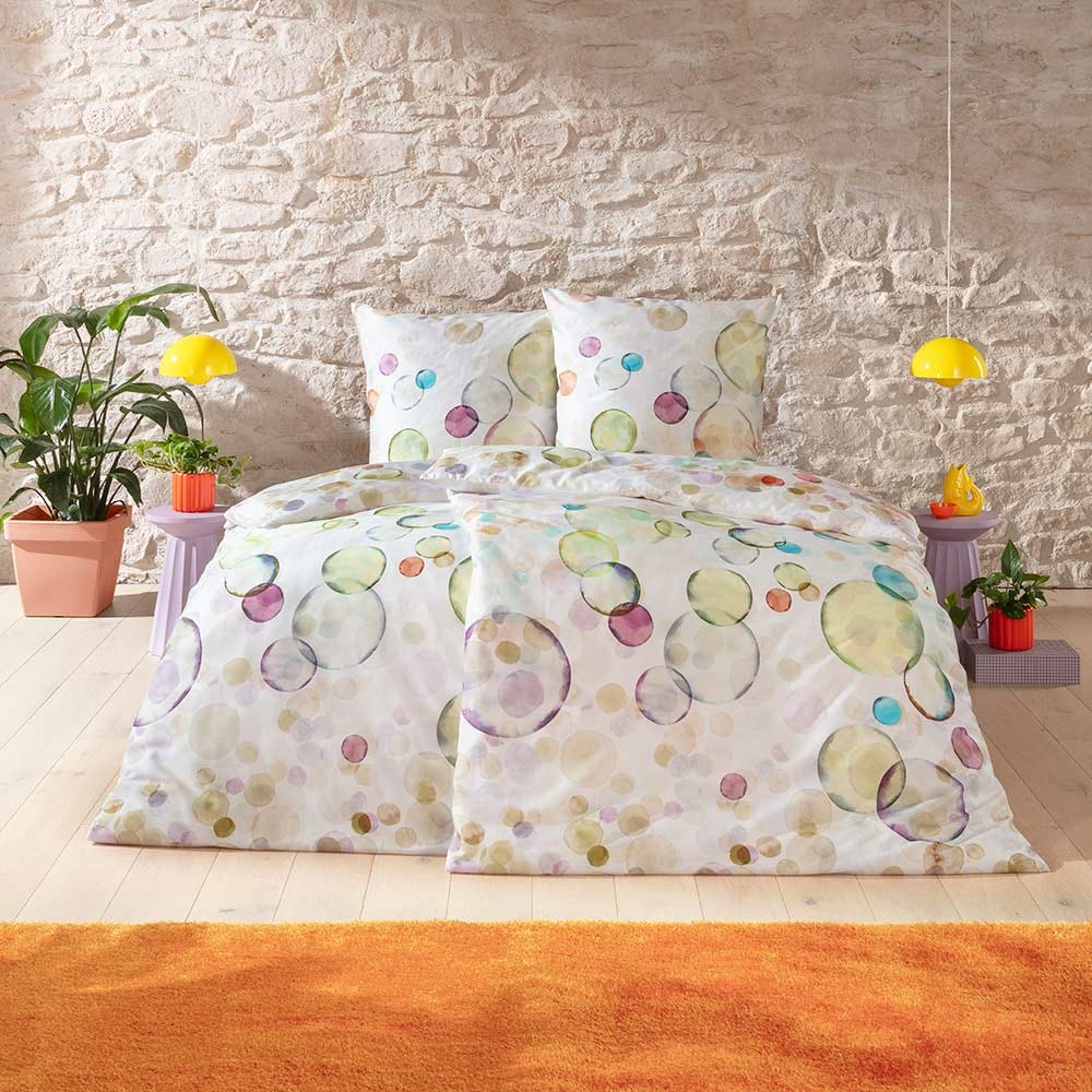 Estella Bettwäsche "Jasmine" 2 tlg. Feinster Mako-Satin aus 100% Baumwolle günstig online kaufen