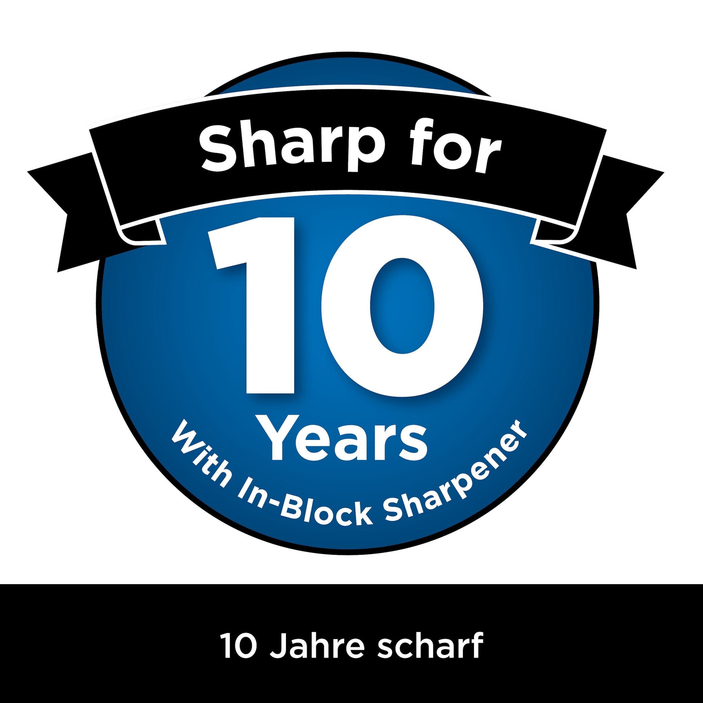 NINJA Messerblock »Ninja StaySharp Messerblock mit integriertem Schleifer K32006EU«, 7 tlg., rostfreier deutscher Edelstahl, Präzisionsklingen, integr. Schleifer