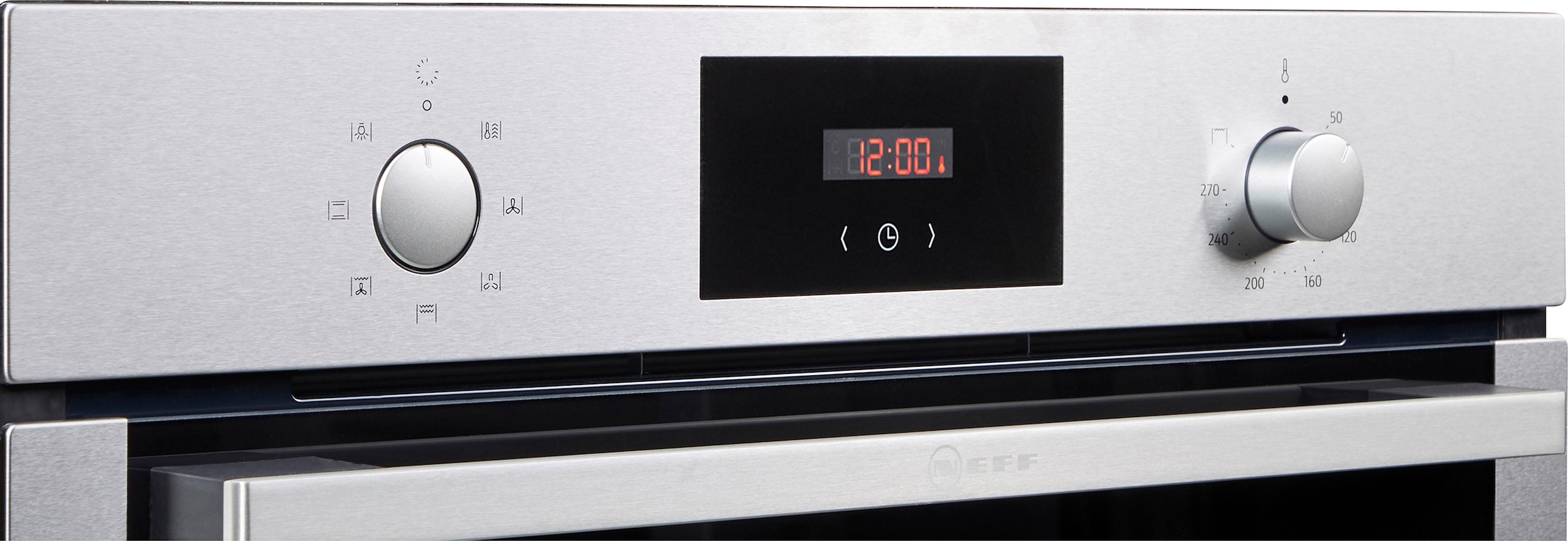 NEFF Backofen N 30 »B1CCC0AN0«, mit Teleskopauszug nachrüstbar, CircoTherm®-Heißluft