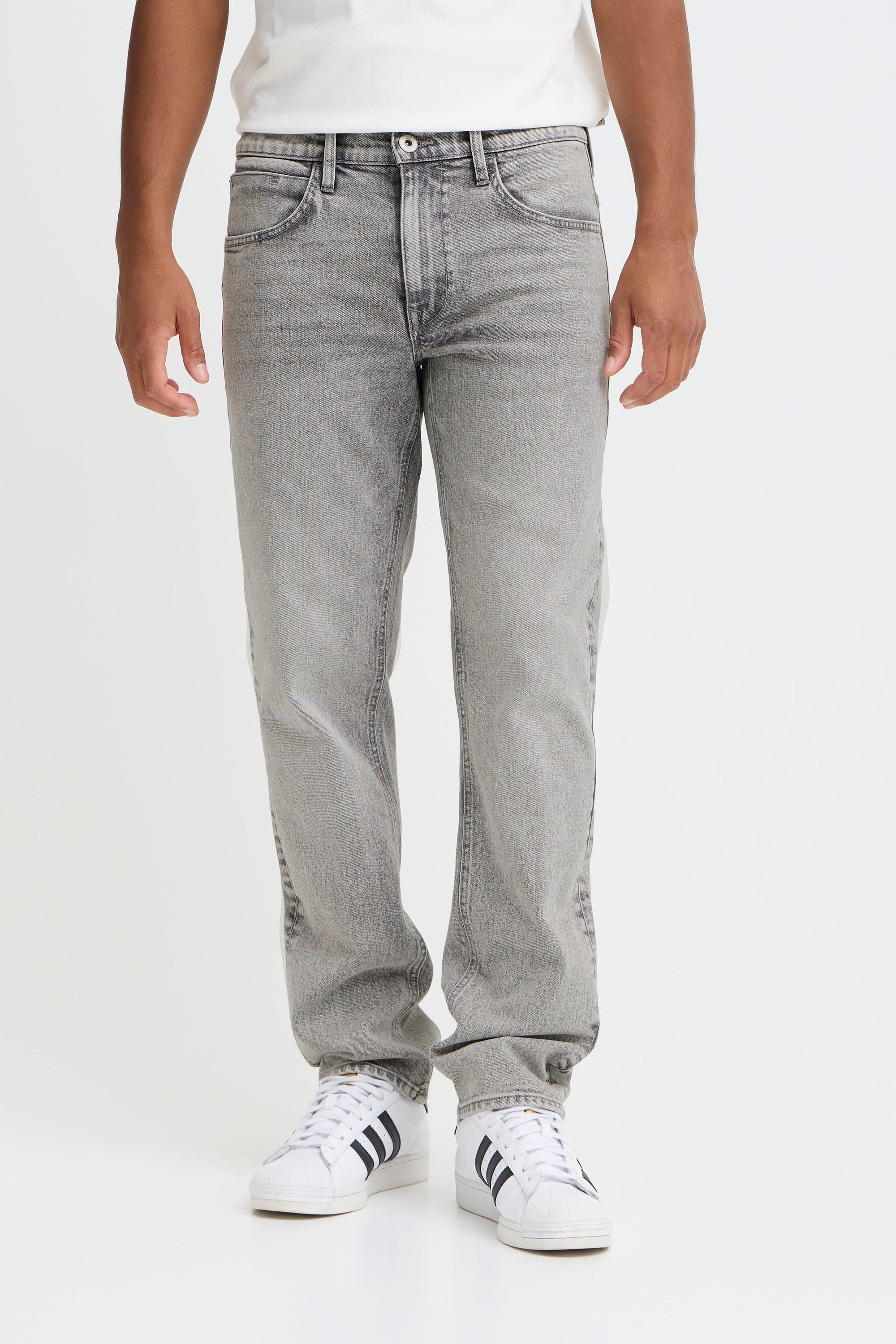 Blend Relaxhose "BHRock" Jeanshose mit normalem Bund und geradem Bein - Roc günstig online kaufen