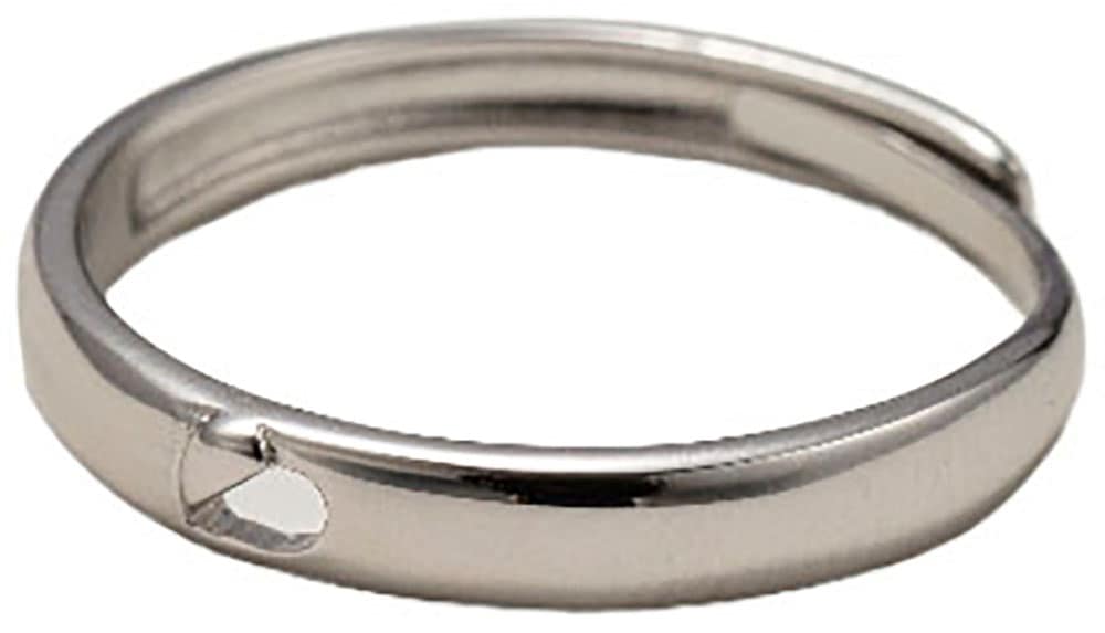 Firetti Partnerring »Schmuck Geschenk Silber 925 Herz "Liebe"«, Made in Germany