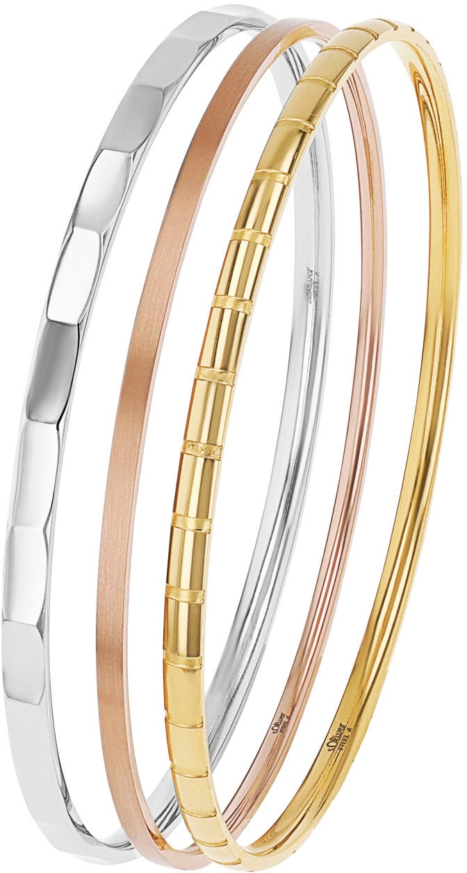 s.Oliver Armreif Set »2038894«, (Set, 3 tlg.)