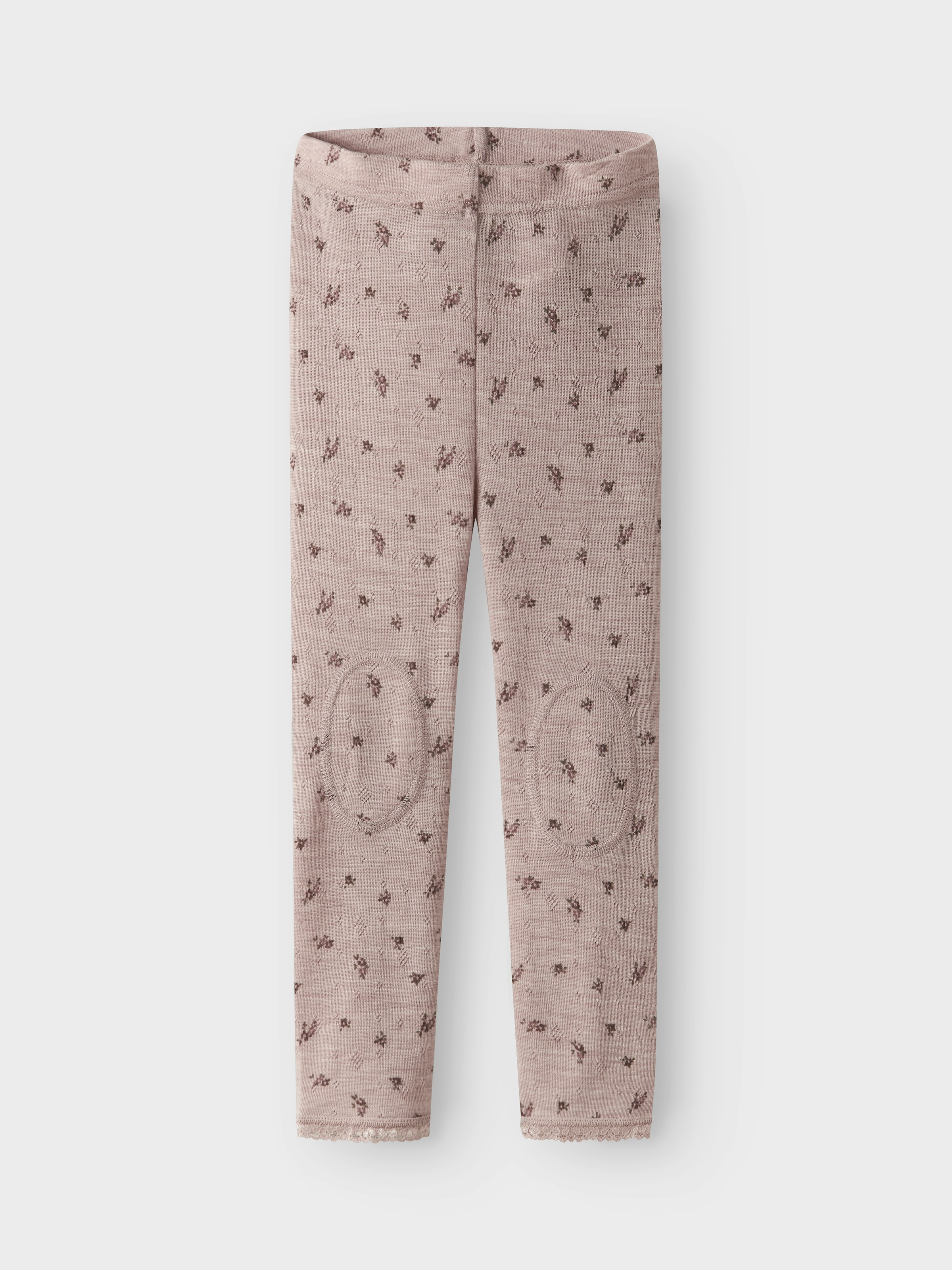 Name It Leggings »NMFWANG WOOL NEEDLE LEGGING NOOS«, aus reiner Merinowolle