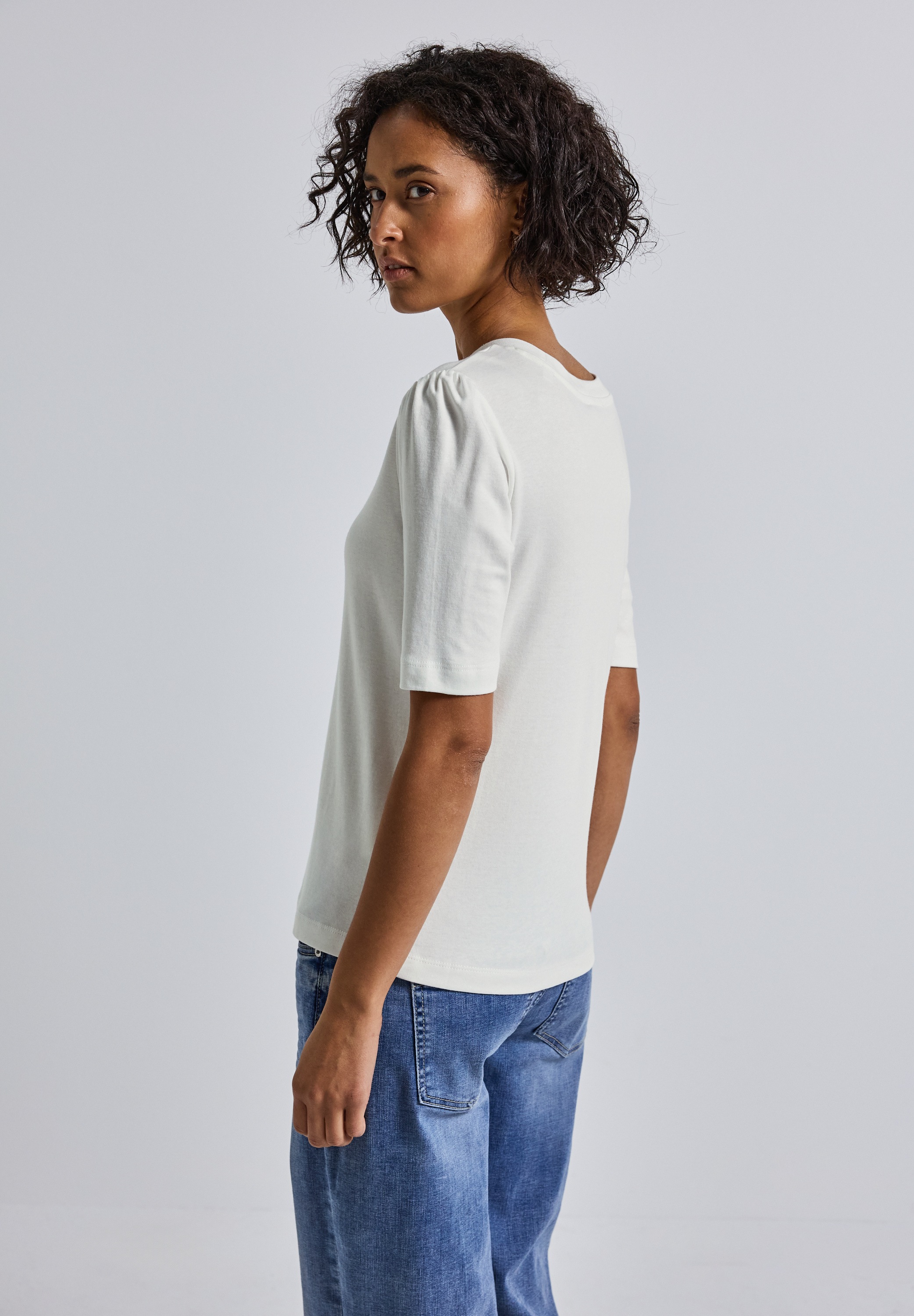 STREET ONE T-Shirt, im soften Baumwoll-Mix