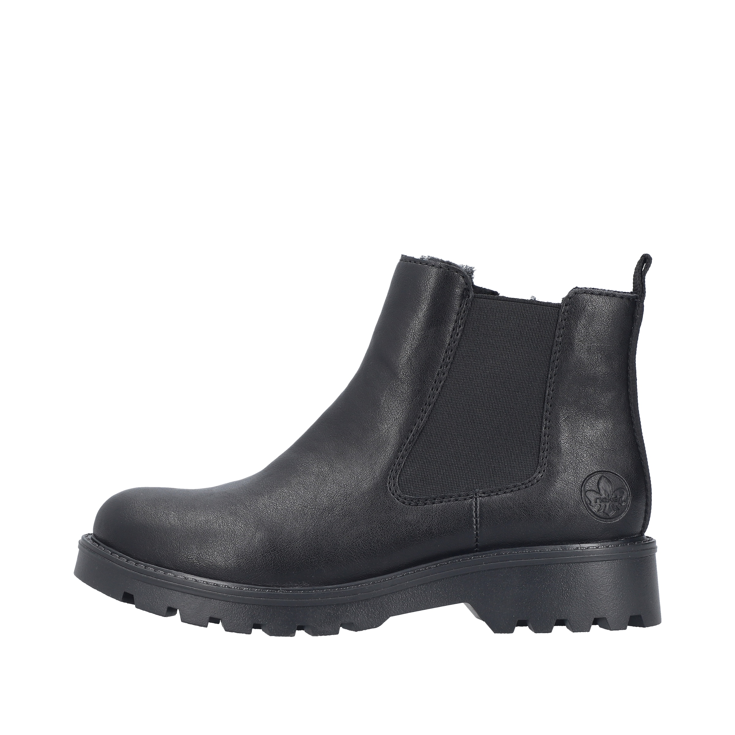 Rieker Chelseaboots  Schlupfboots, Stiefelette, Blockabsatz, mit kuscheligem Warmfutter
