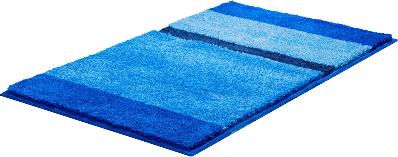Badematte GRUND, blau, Badematten