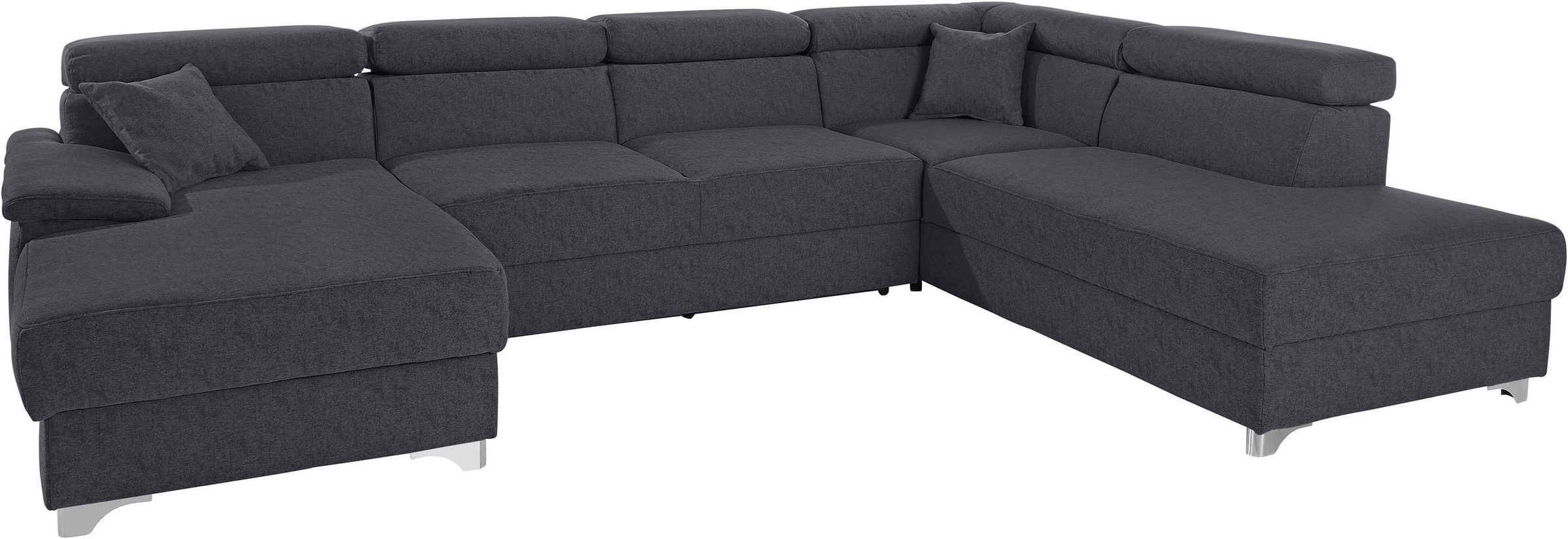 DOMO collection Wohnlandschaft "Mira, inklusive Kopfteilverstellung für meh günstig online kaufen