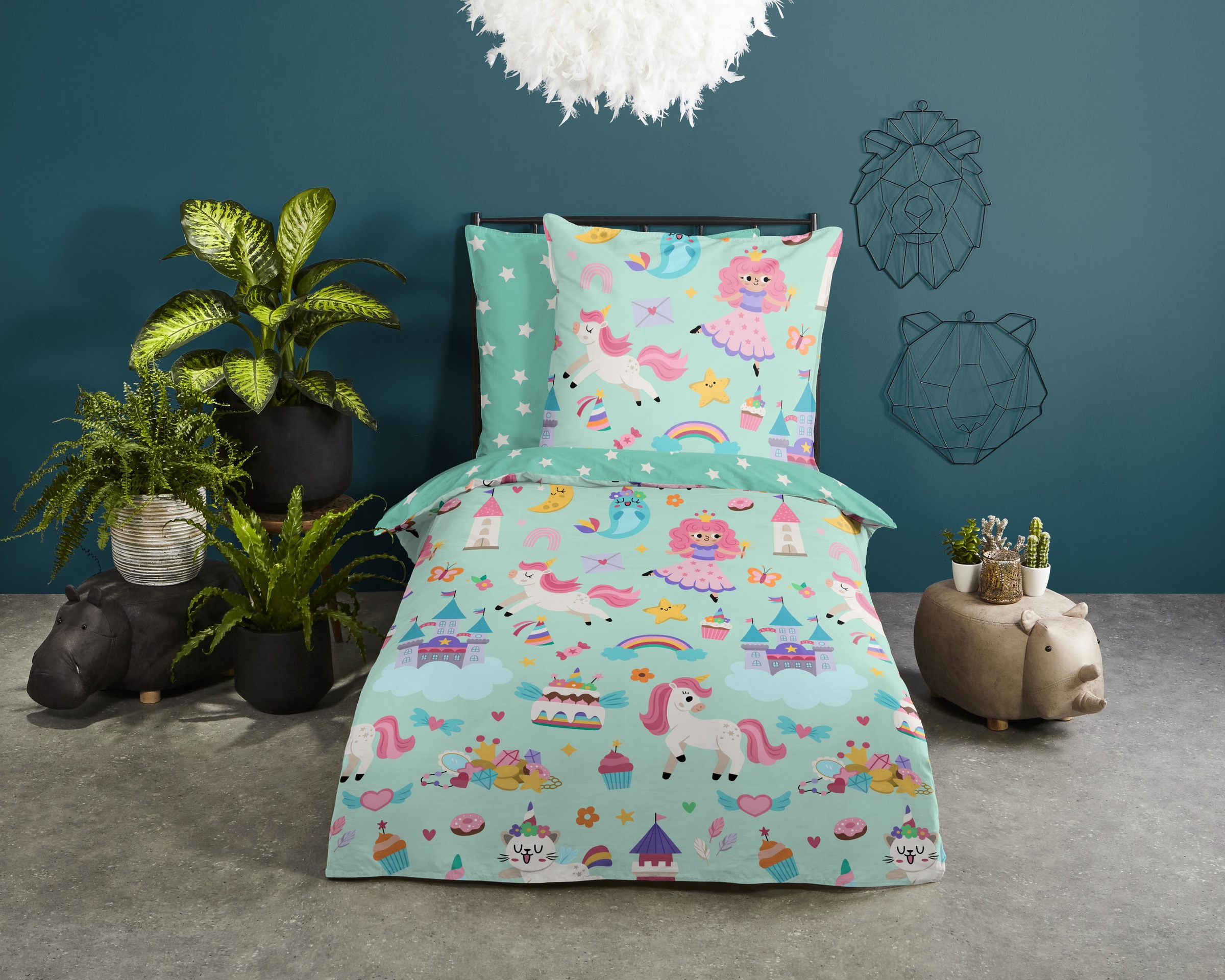 good morning Babybettwäsche "Fantastic" 2 Stk. tlg. Baumwolle, Renforcé, We günstig online kaufen