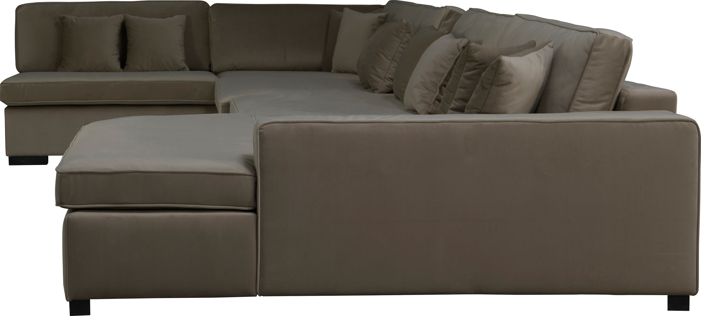 Guido Maria Kretschmer Home&Living Wohnlandschaft »Skara U-Form«, Lounge-Sofa mit Federkernpolsterung, in vielen Bezugsvarianten