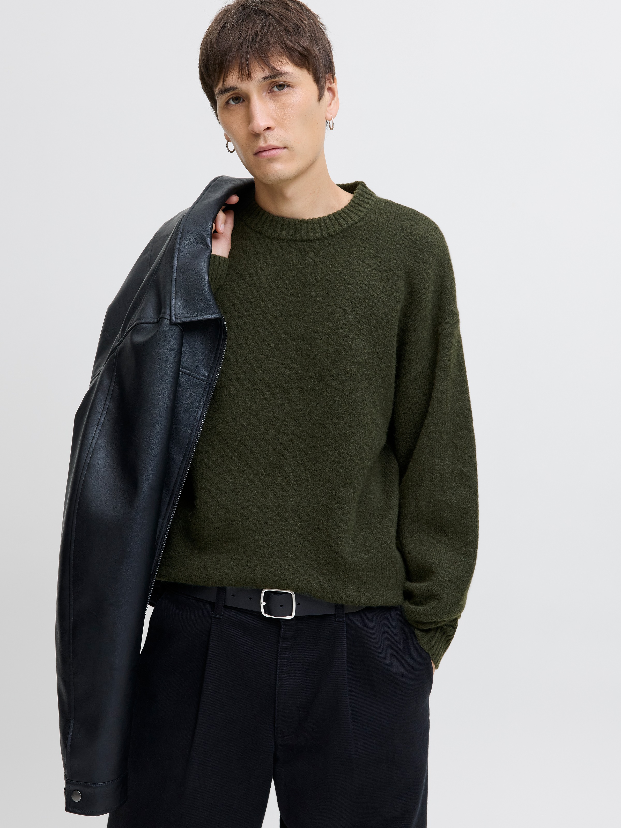 Jack & Jones Strickpullover "JJESOHO OLLIE KNIT CREW NECK SN" günstig online kaufen