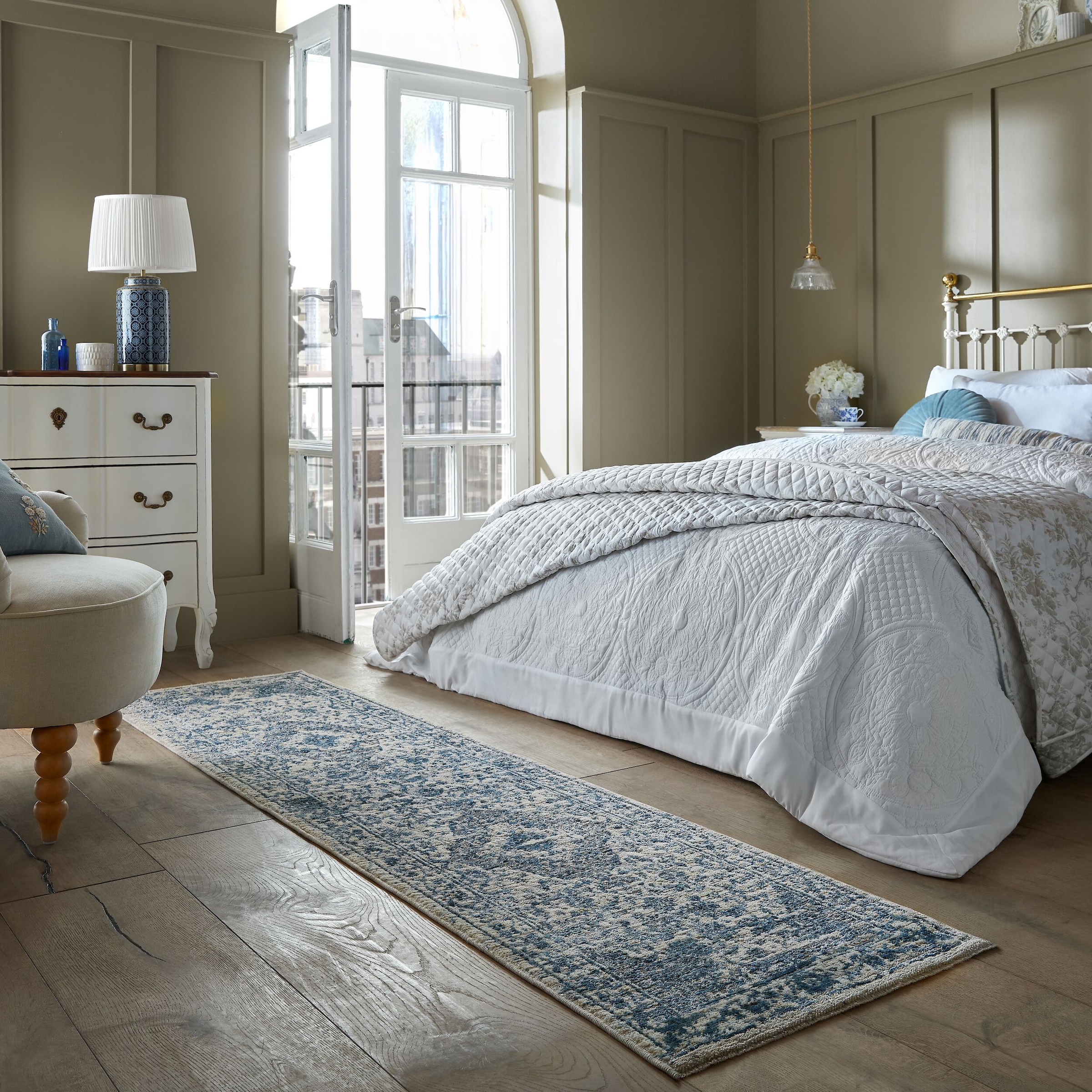 FLAIR RUGS Teppich "Cordelia Vintage" rechteckig 7 mm Höhe aus recyceltem P günstig online kaufen