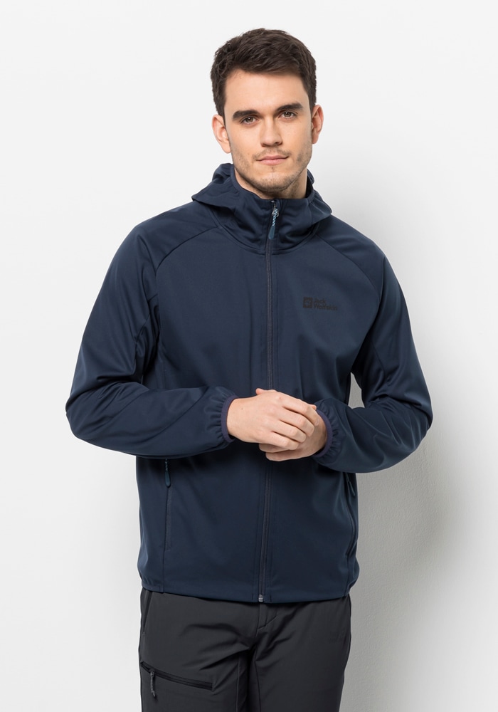 Jack Wolfskin Softshelljacke "FELDBERG HOODY M", mit Kapuze