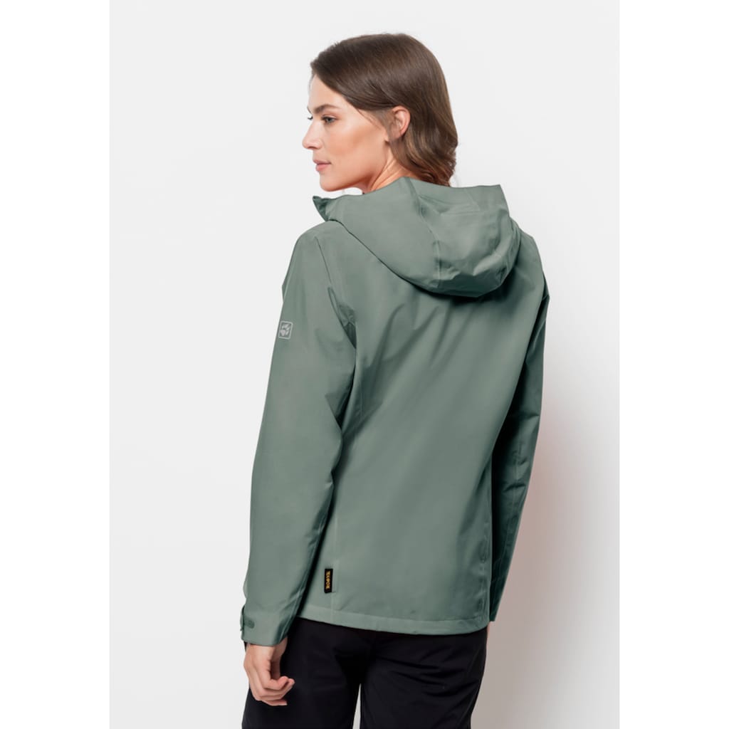 Jack Wolfskin Outdoorjacke »PACK & GO SHELL W«, mit Kapuze