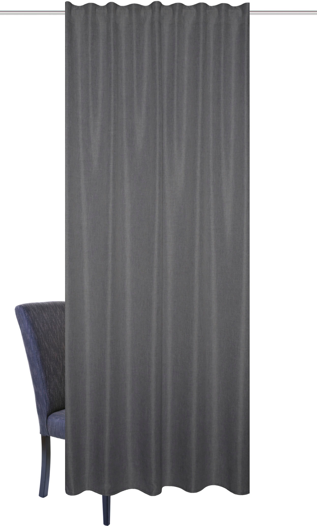 HOME WOHNIDEEN Gardine "OXFORD" Multifunktionsband 1 Stk. tlg. blickdicht günstig online kaufen