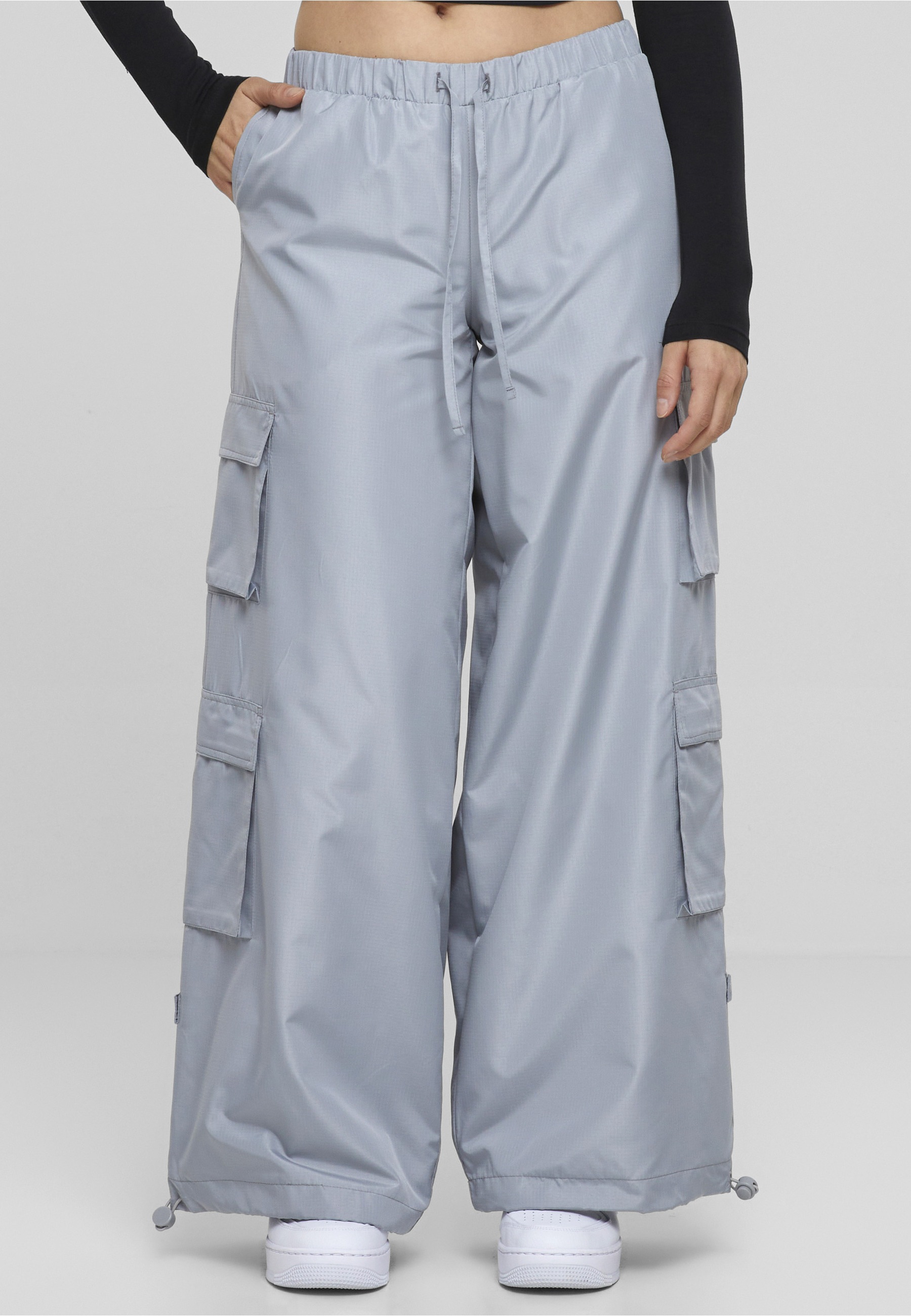 URBAN CLASSICS Cargohose »Urban Classics Damen Ladies Ripstop Double Cargo Pants«