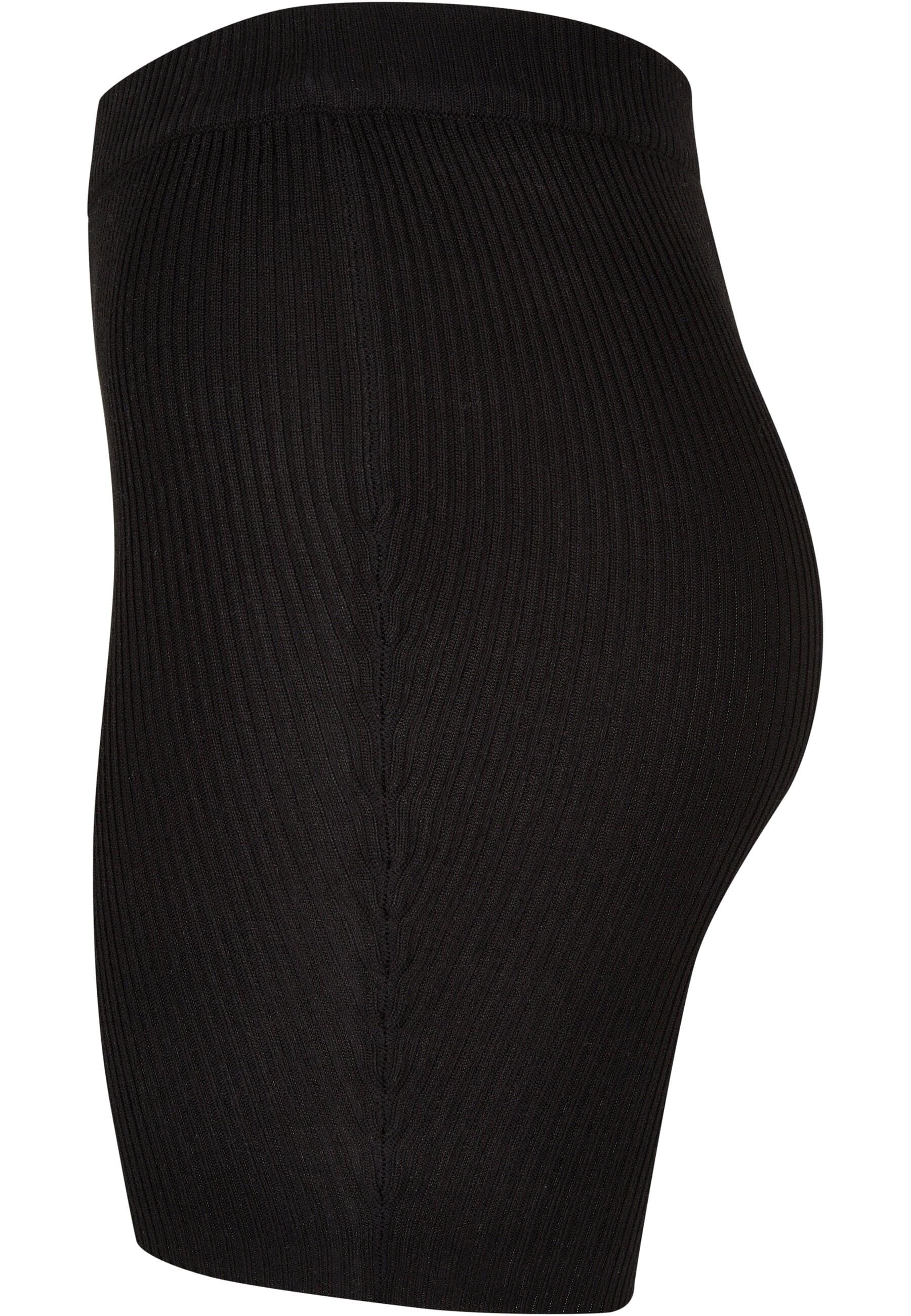 URBAN CLASSICS Radlerhose »Urban Classics Damen Ladies Rib Knit Shorts«, (1 tlg.)