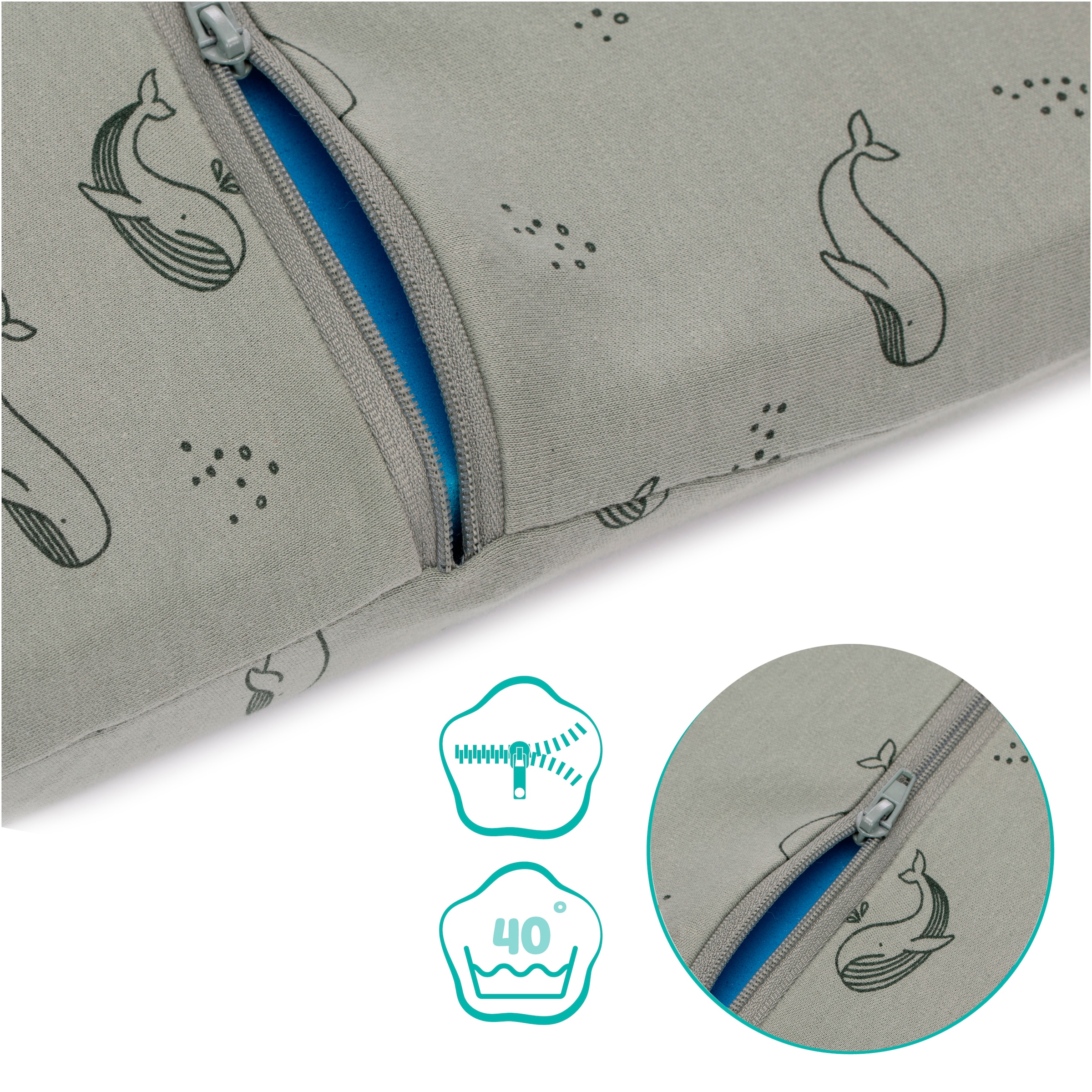 Fillikid Reisebett-Matratzen »Matratze für Reisebett gerollt« 4 cm hoch 1 Stk. tlg. passend für Reisebetten 120 × 60 cm